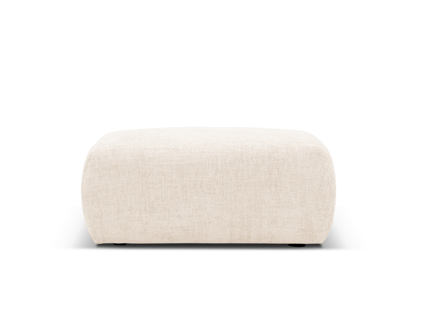 Cosmopolitan Design Pouf Matera Chenille Eden Helles Beige