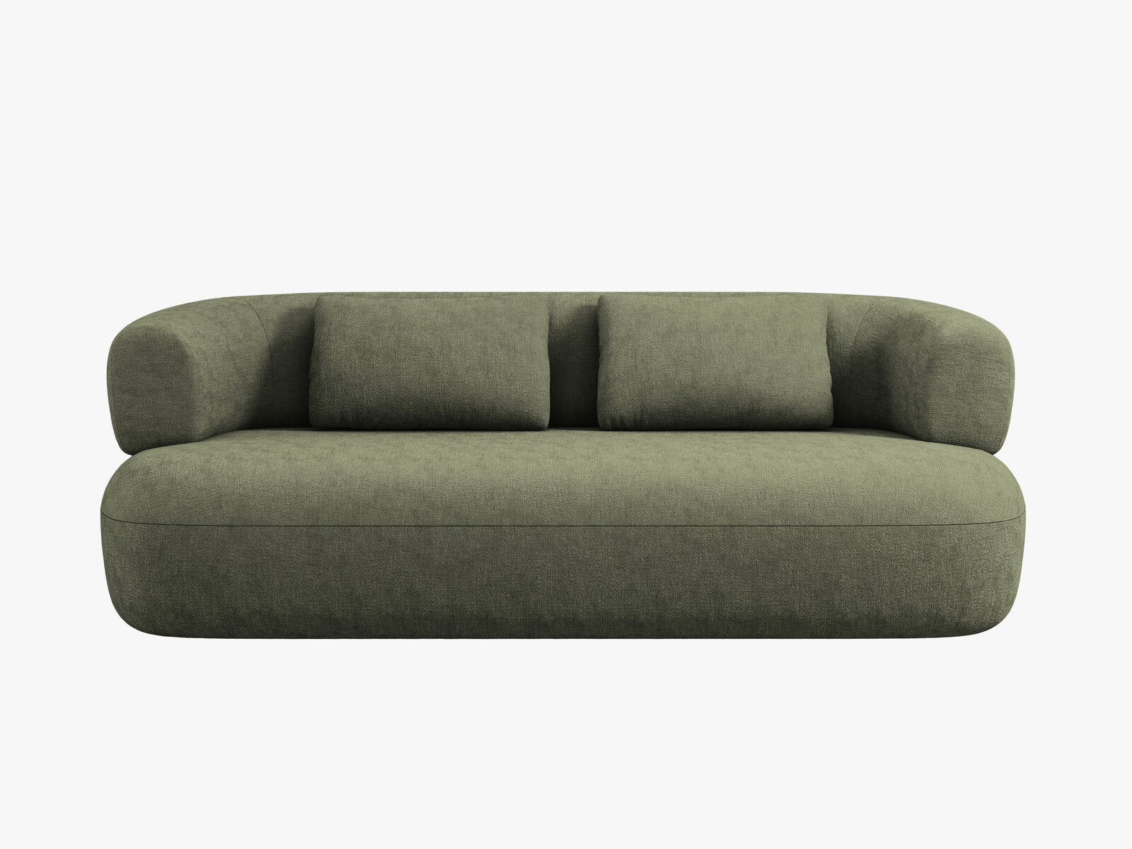 Micadoni Sofa Jenny 2-Sitzer Chenille Perfect Harmony Grün