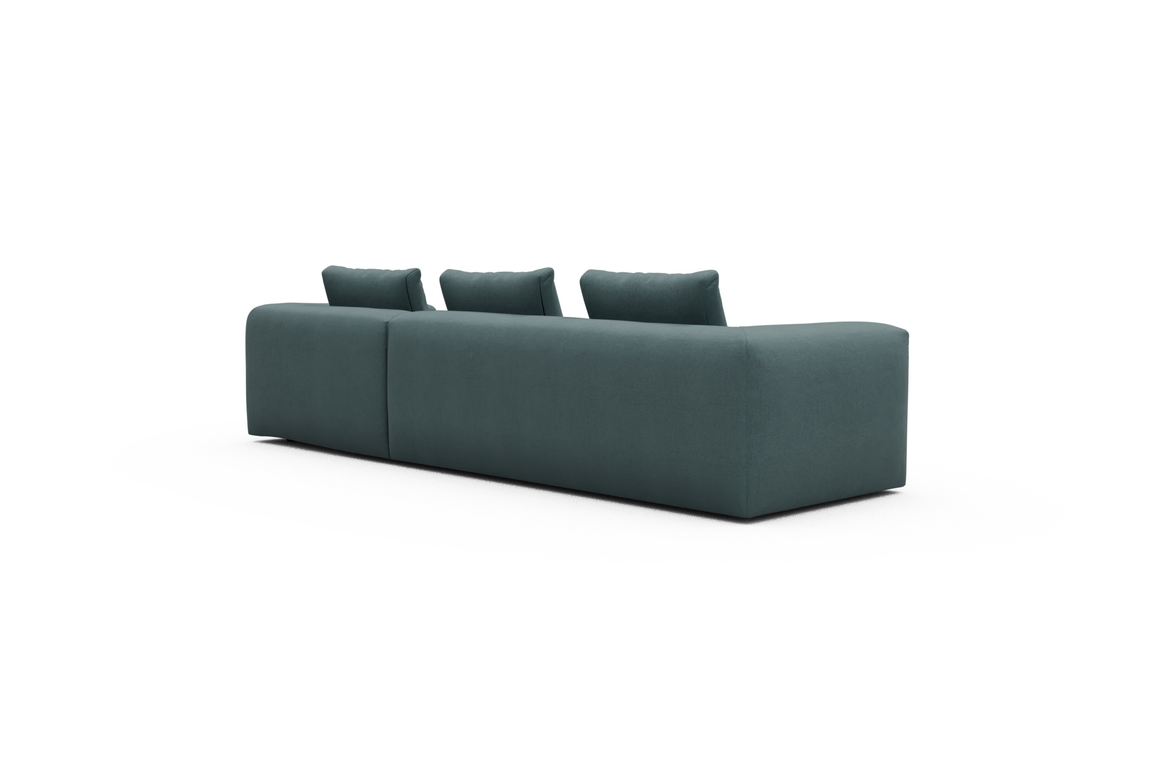 Ecksofa Fred Chaiselongue rechts mit 2,5-Sitzer Satya-Niagara