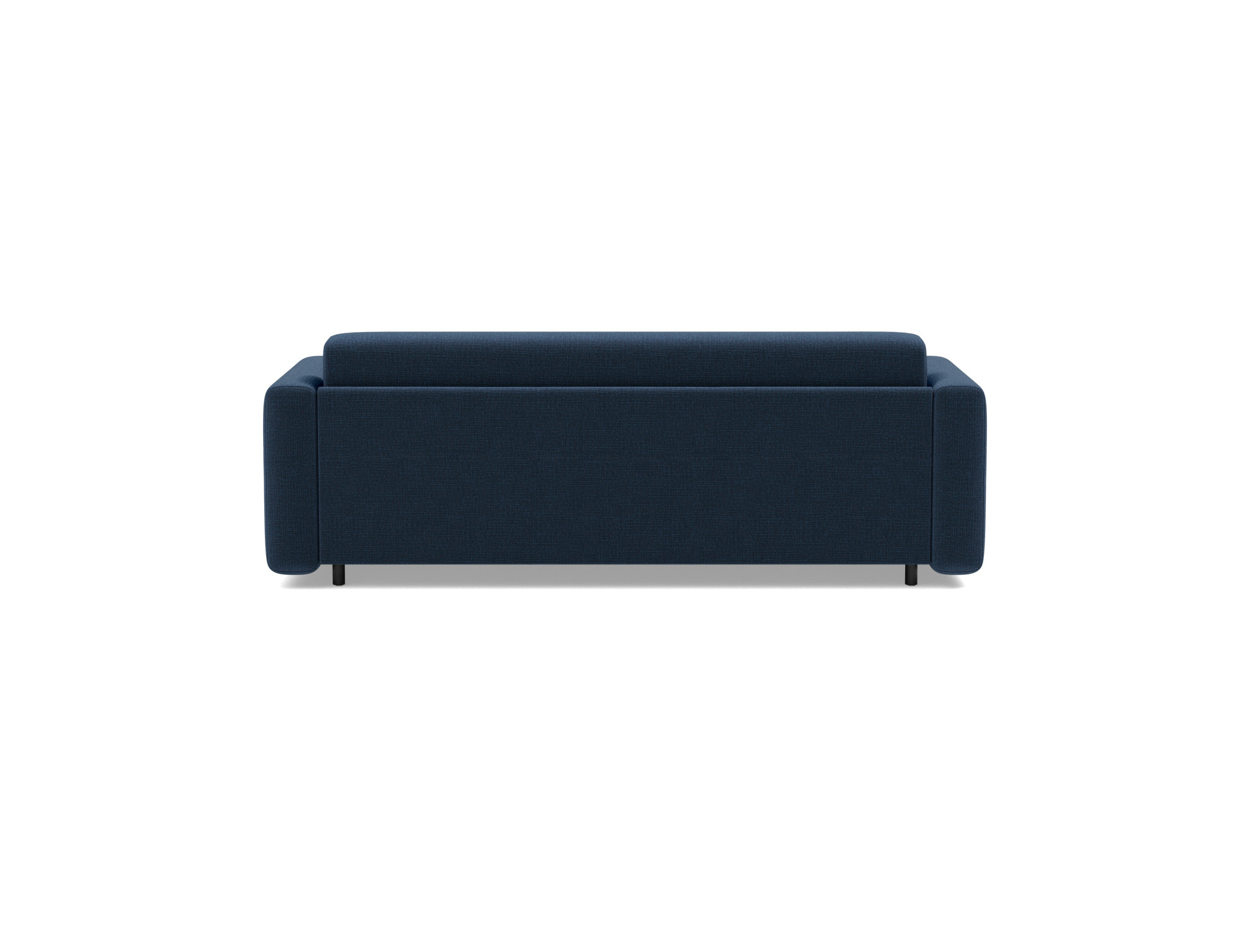 Schlafsofa Killian mit Memory-Matratze 160 Chenille Esina 414-Indigo-Blue