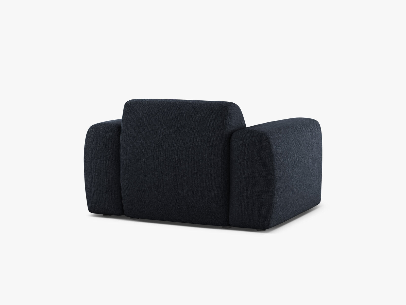 Micadoni Sessel Molino Chenille Eden Marineblau