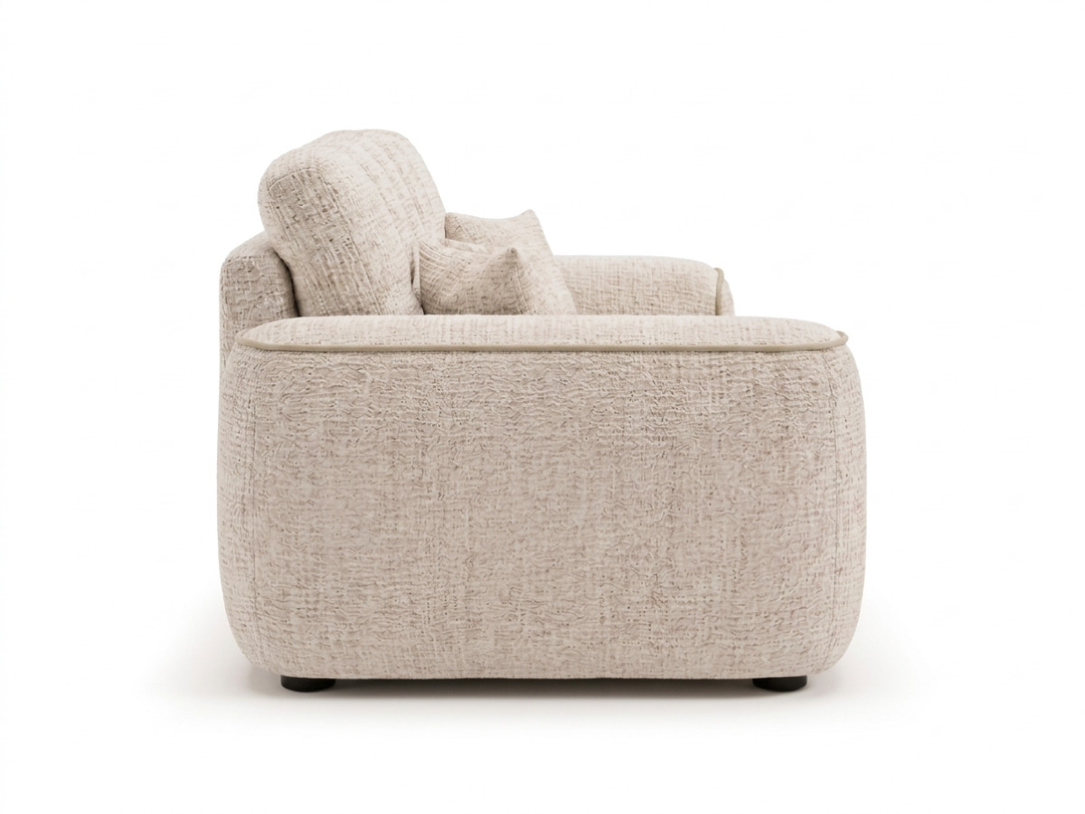 Bobochic Palais royal Sofa 3-Sitzer Chenille Beige