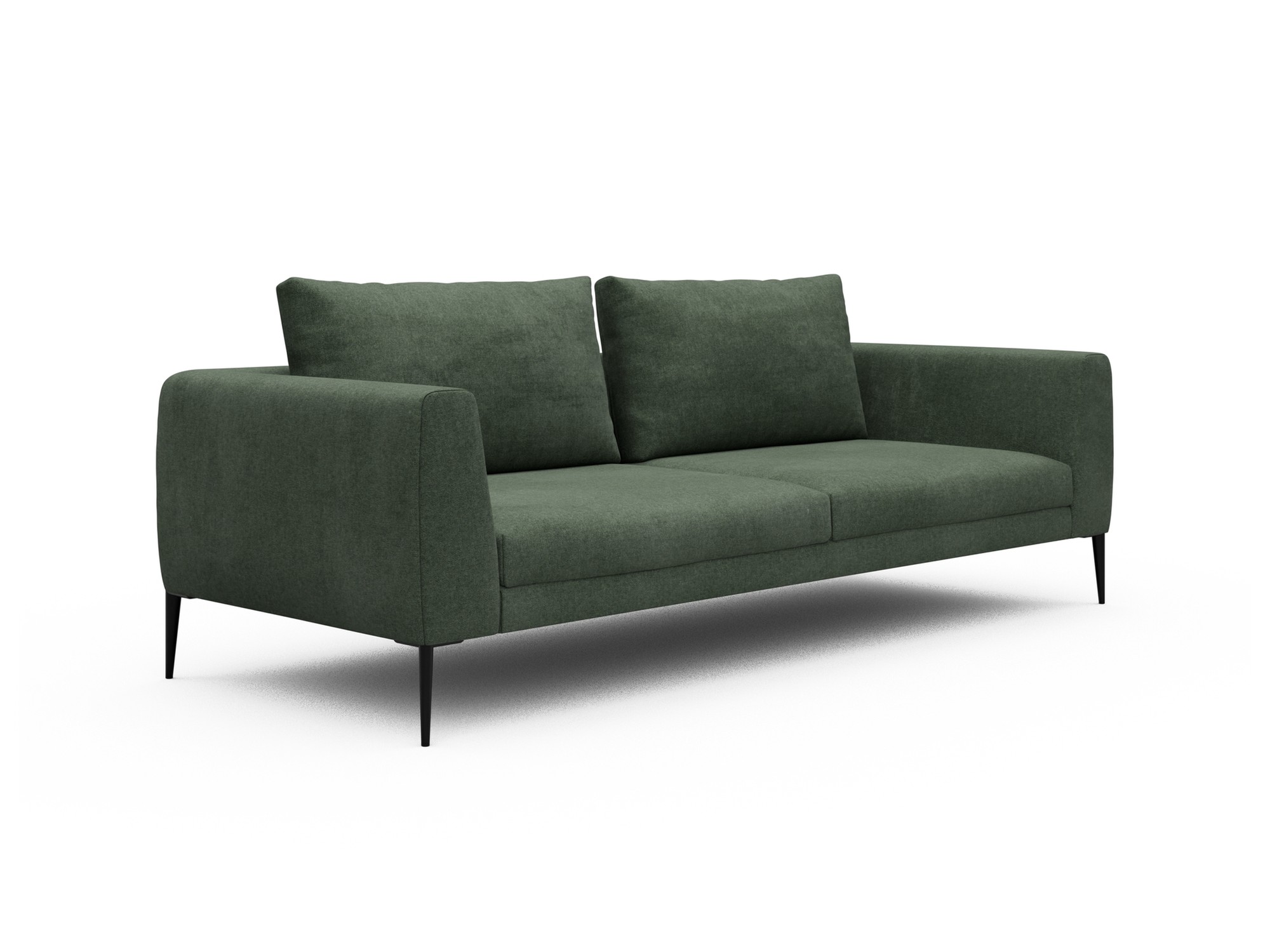 Skandi Home Sofa Paul 3-Sitzer Casone-Forest-Green moebelfaktor