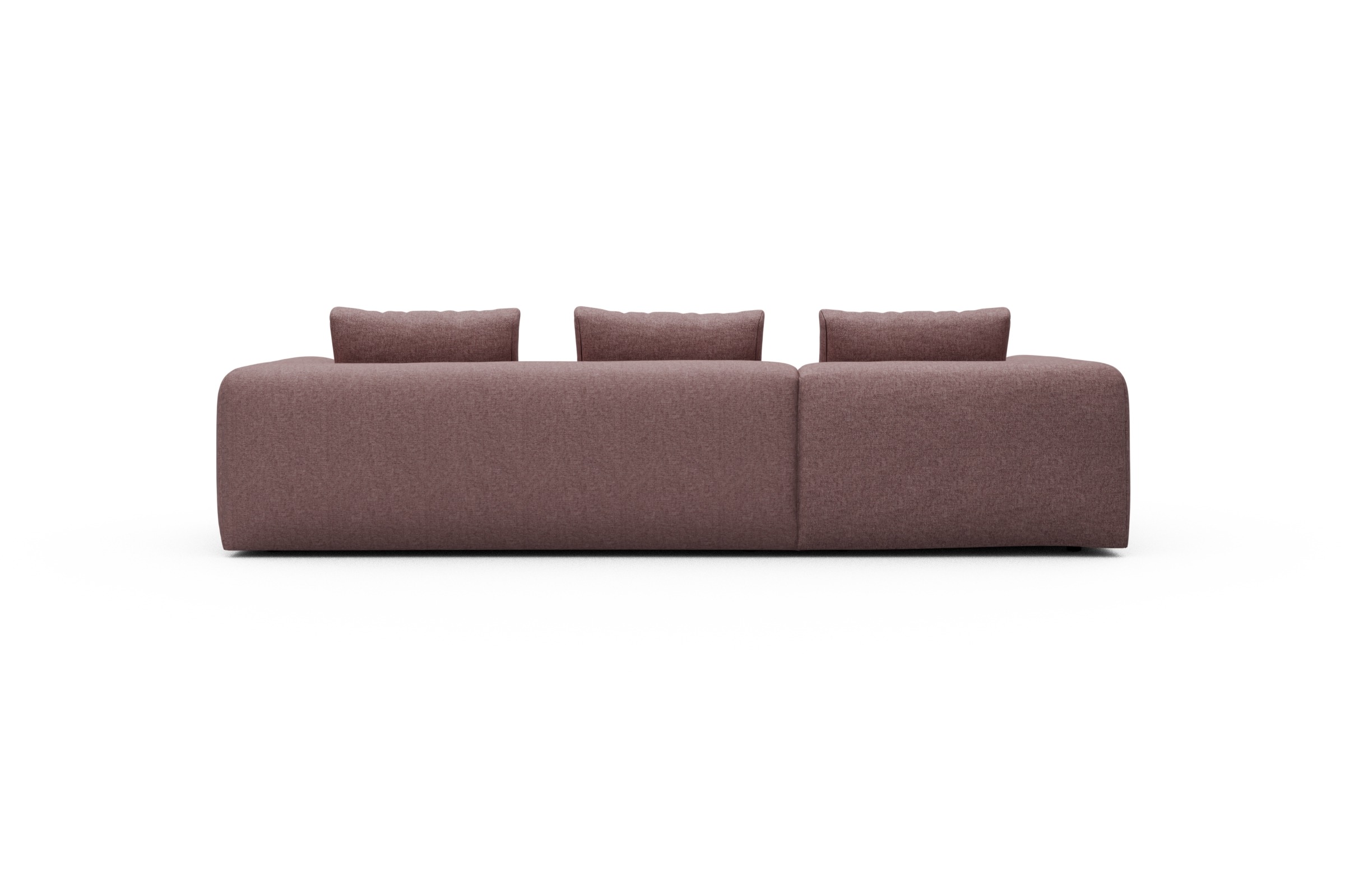 Ecksofa Fred Chaiselongue links mit 2,5-Sitzer Sama-Flamingo