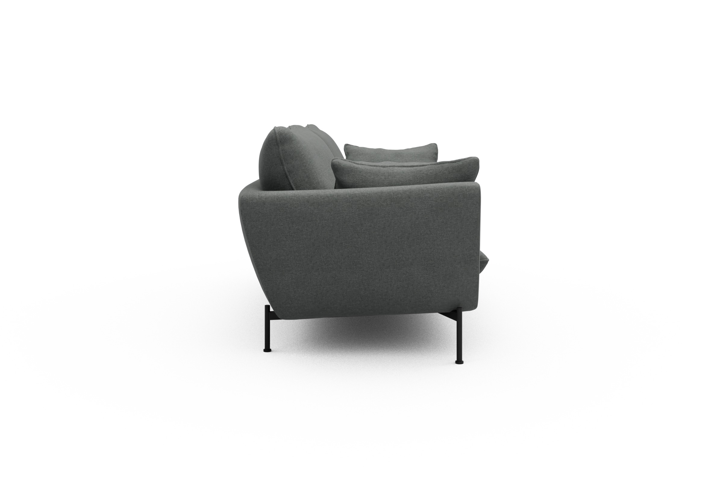 Sofa Anton 3-Sitzer Satya-Steel