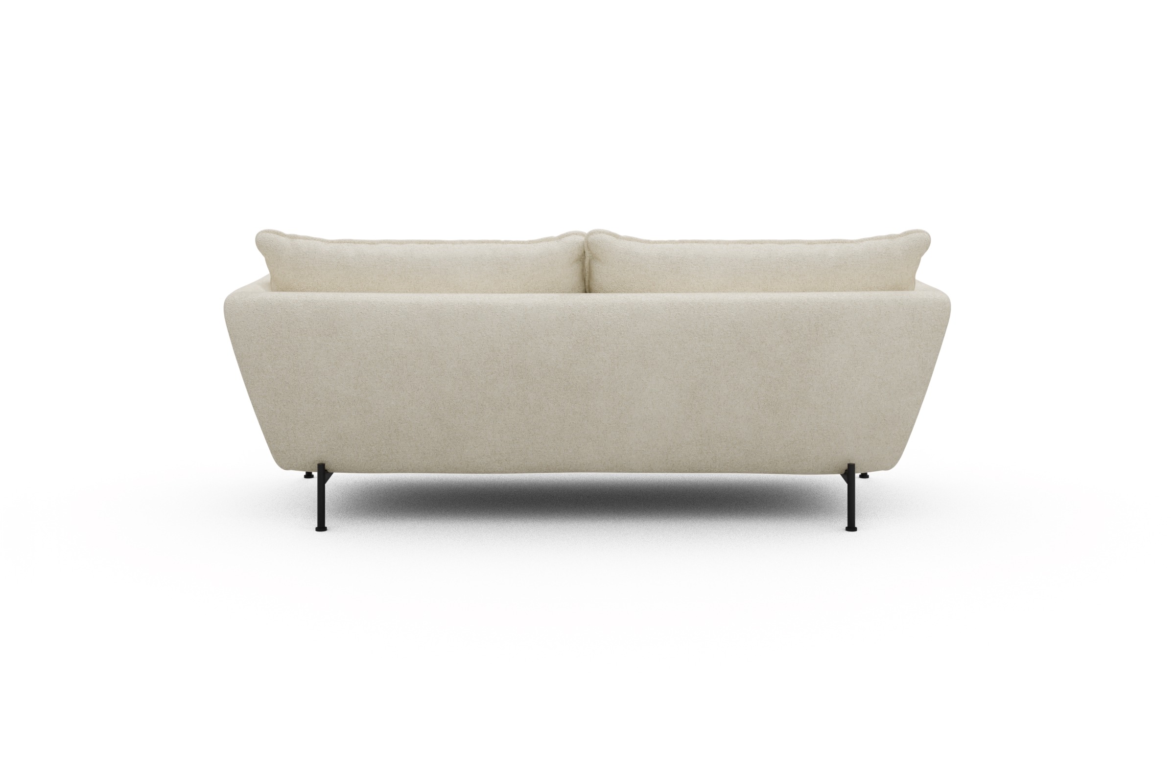 Sofa Anton PREMIUM 2-Sitzer Boucle-Off-White