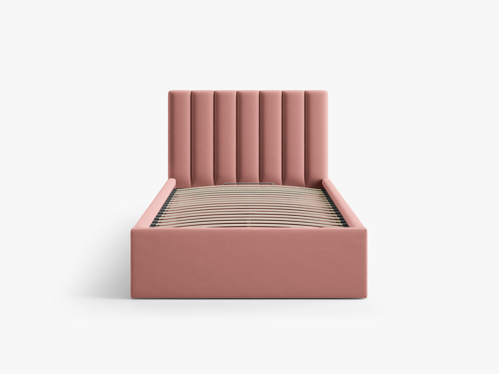 Micadoni Polsterbett Allison Samt Bluvel Rosa 90x200