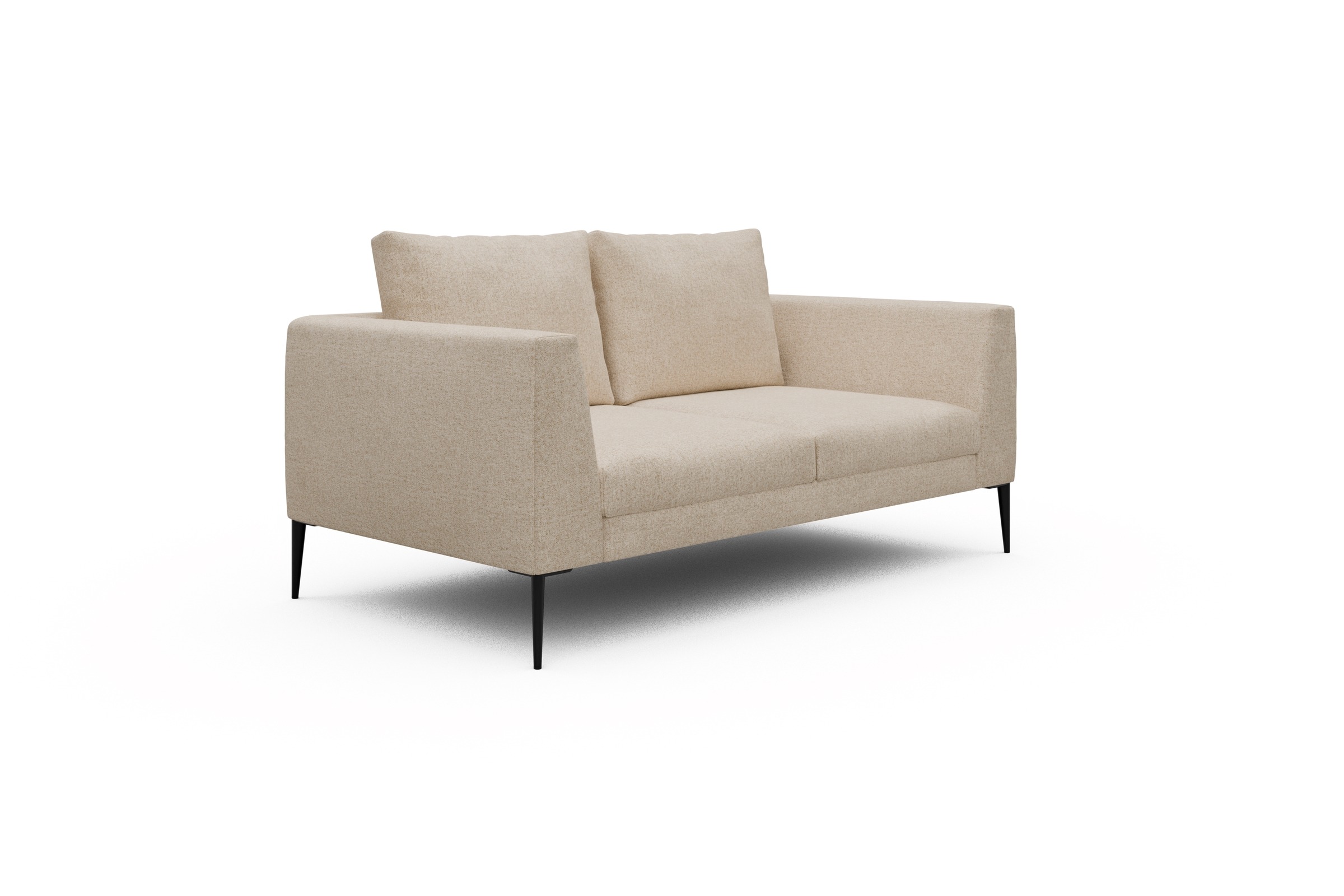 Sofa Paul 2-Sitzer Casone-Natural-Beige