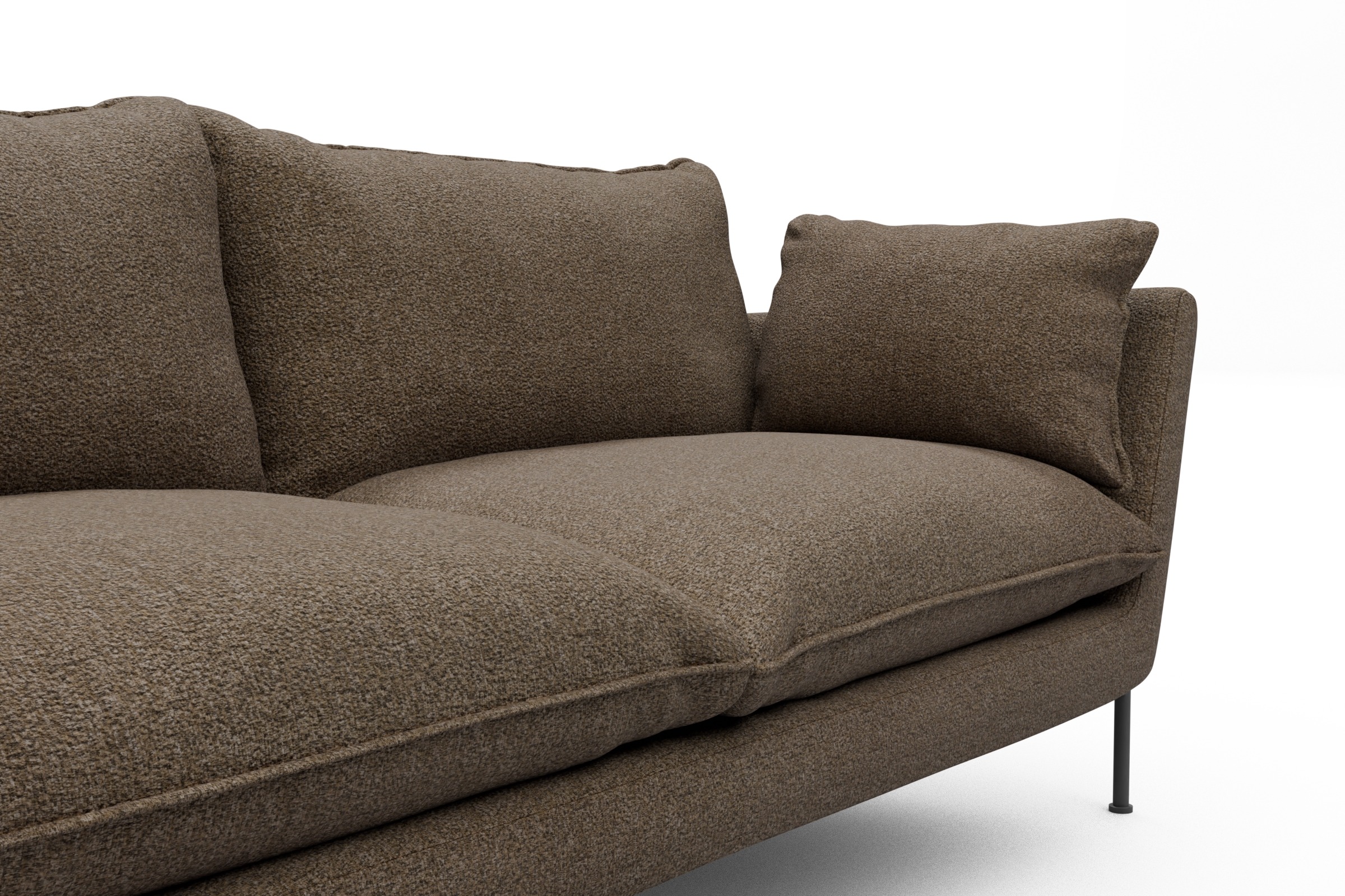 Sofa Anton PREMIUM 2-Sitzer Aivi-Khaki-Brown