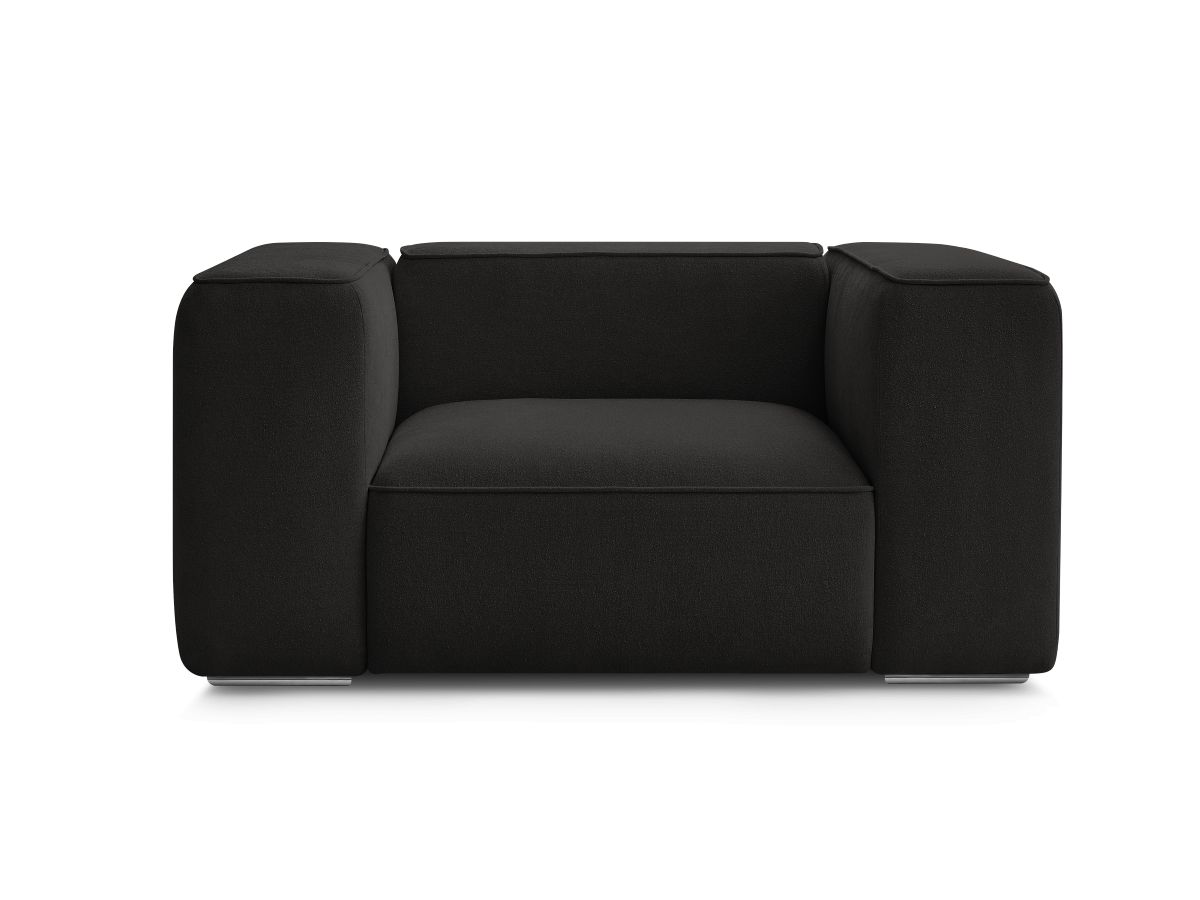 Bobochic Zephyr Sessel Strukturstoff Schwarz