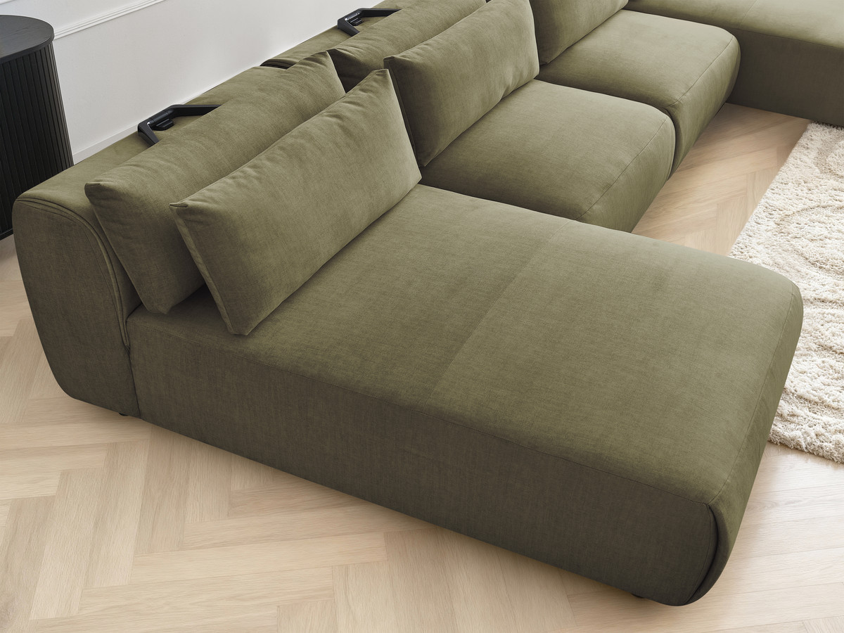 Bobochic Jana Wohnlandschaft Samt Grün