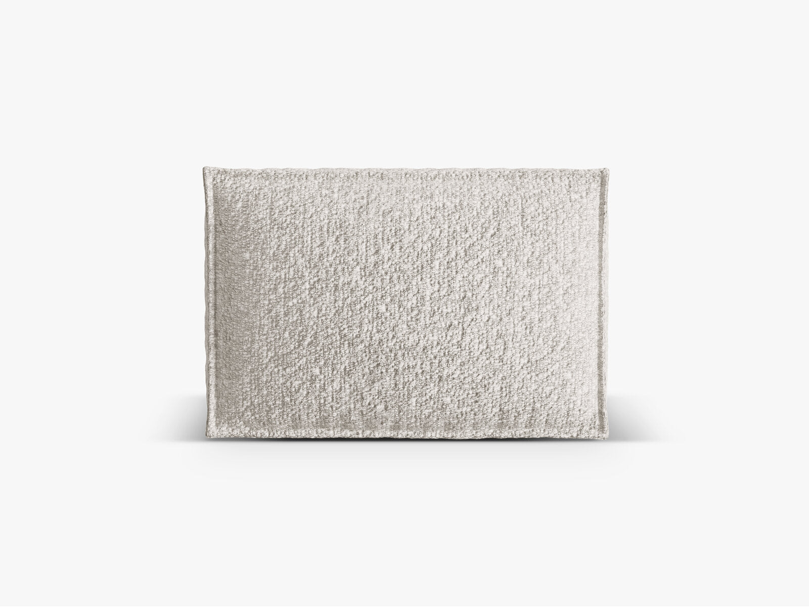 Micadoni Kissen Nuria Boucle Grau Beige Melange 60x40x26