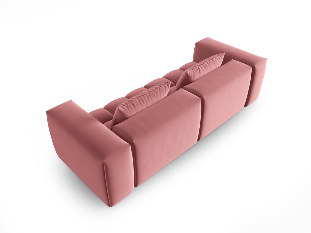 Cosmopolitan Design Sofa Verona 3-Sitzer Samt Casino Flamingo