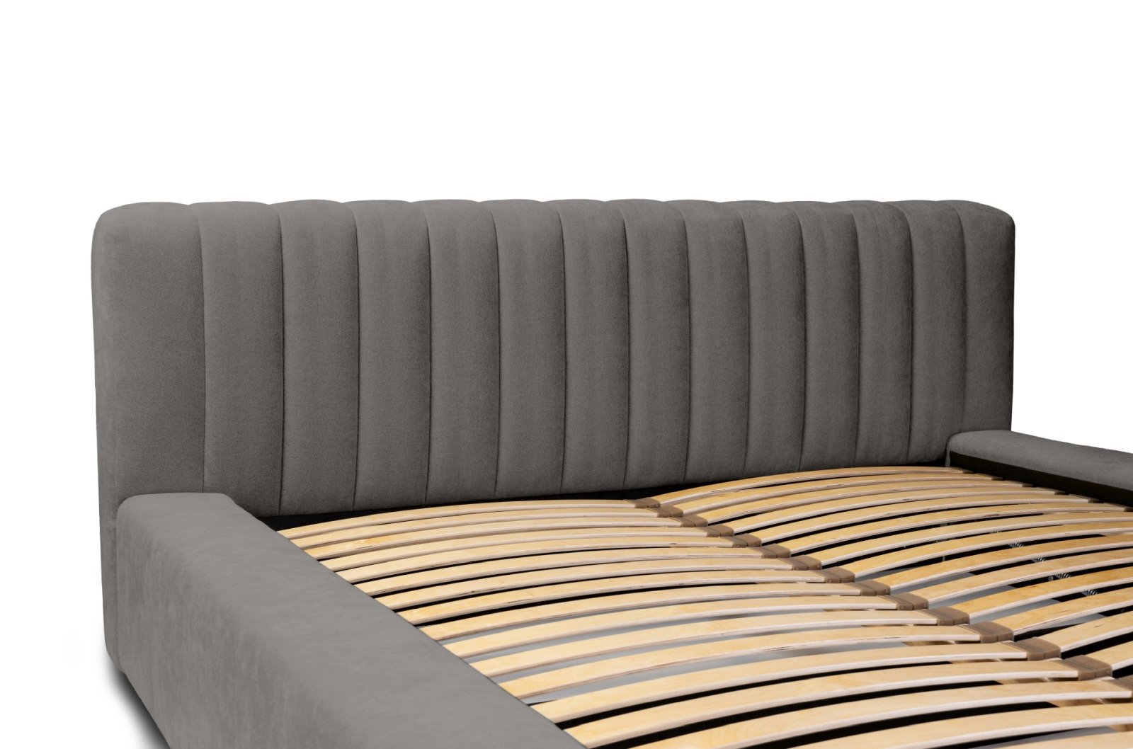 Polsterbett Carno Chenille 140x200 mit Holzrahmen Ditra-New 14