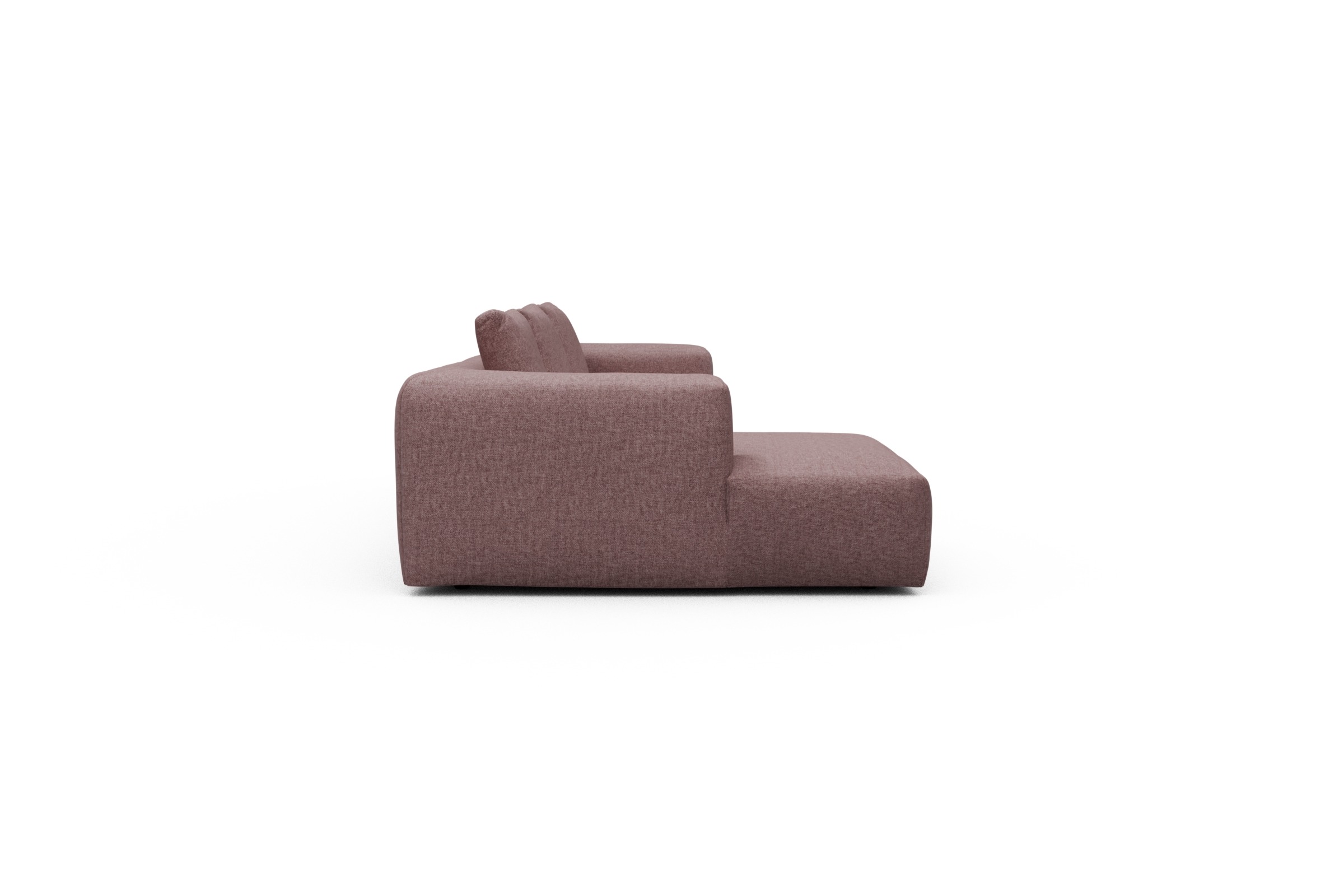 Ecksofa Fred Chaiselongue links mit 2,5-Sitzer Sama-Flamingo