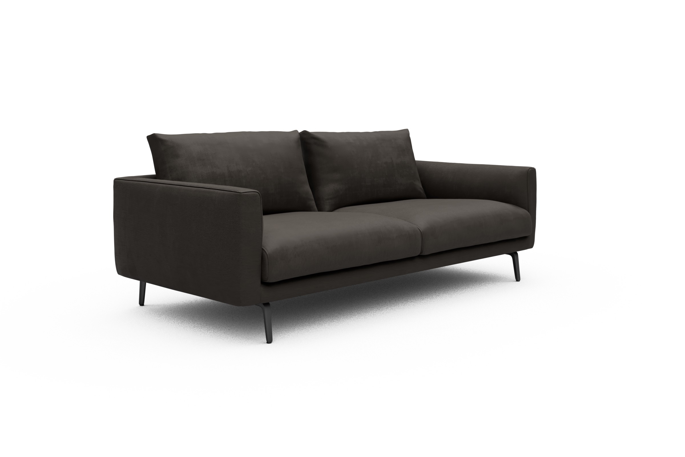 Sofa Karl 3-Sitzer Cordufine-Taupe
