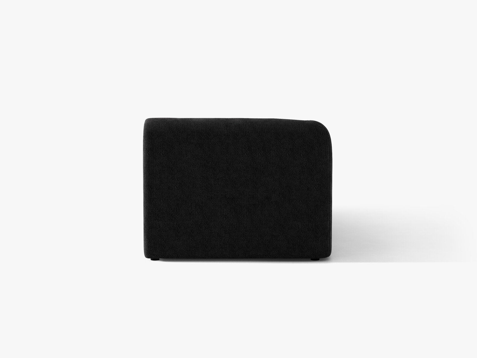 Micadoni Modul Miley 2-Sitzer Links Chenille Haga Schwarz