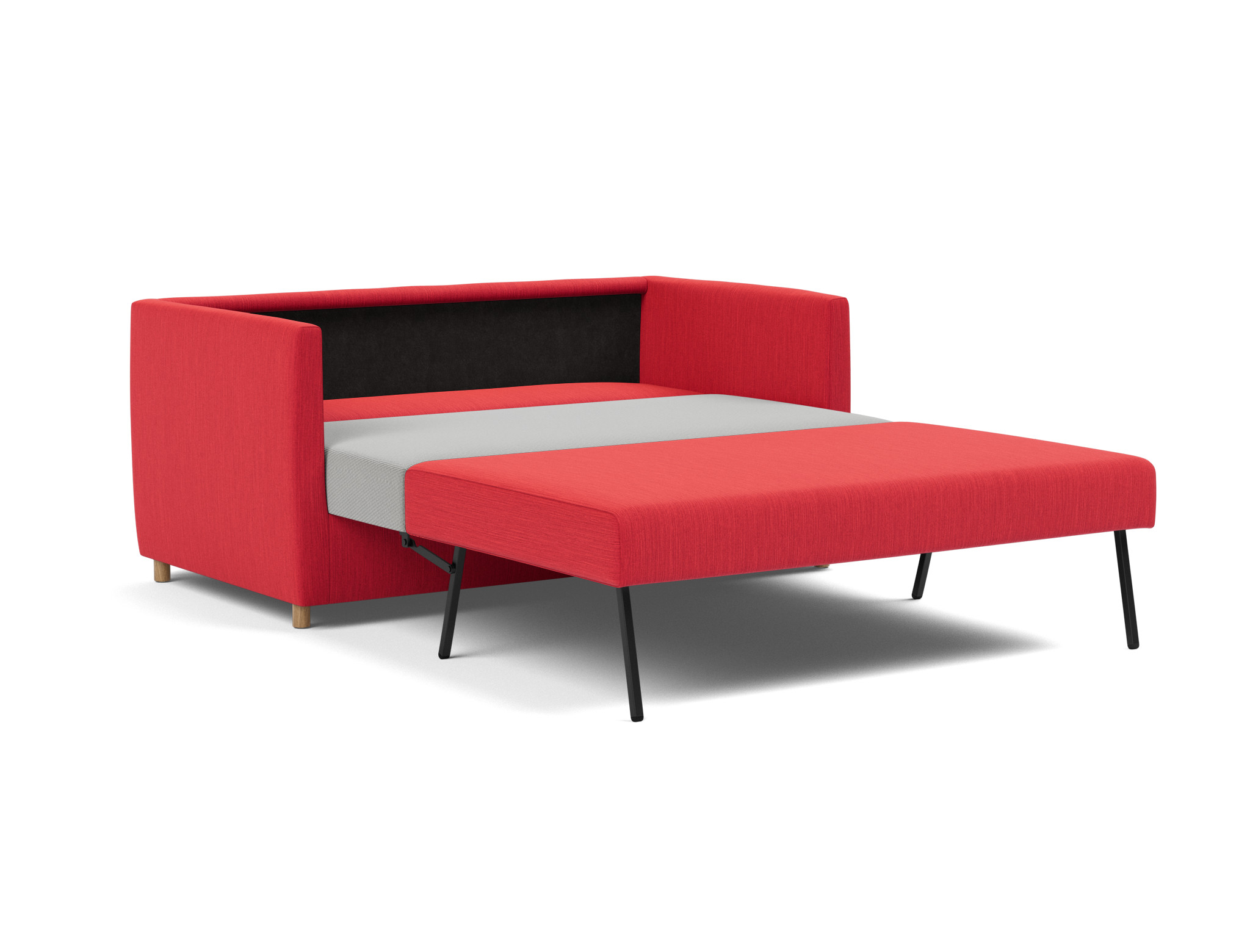 Schlafsofa Olan Flachgewebe Elegance 511-Red