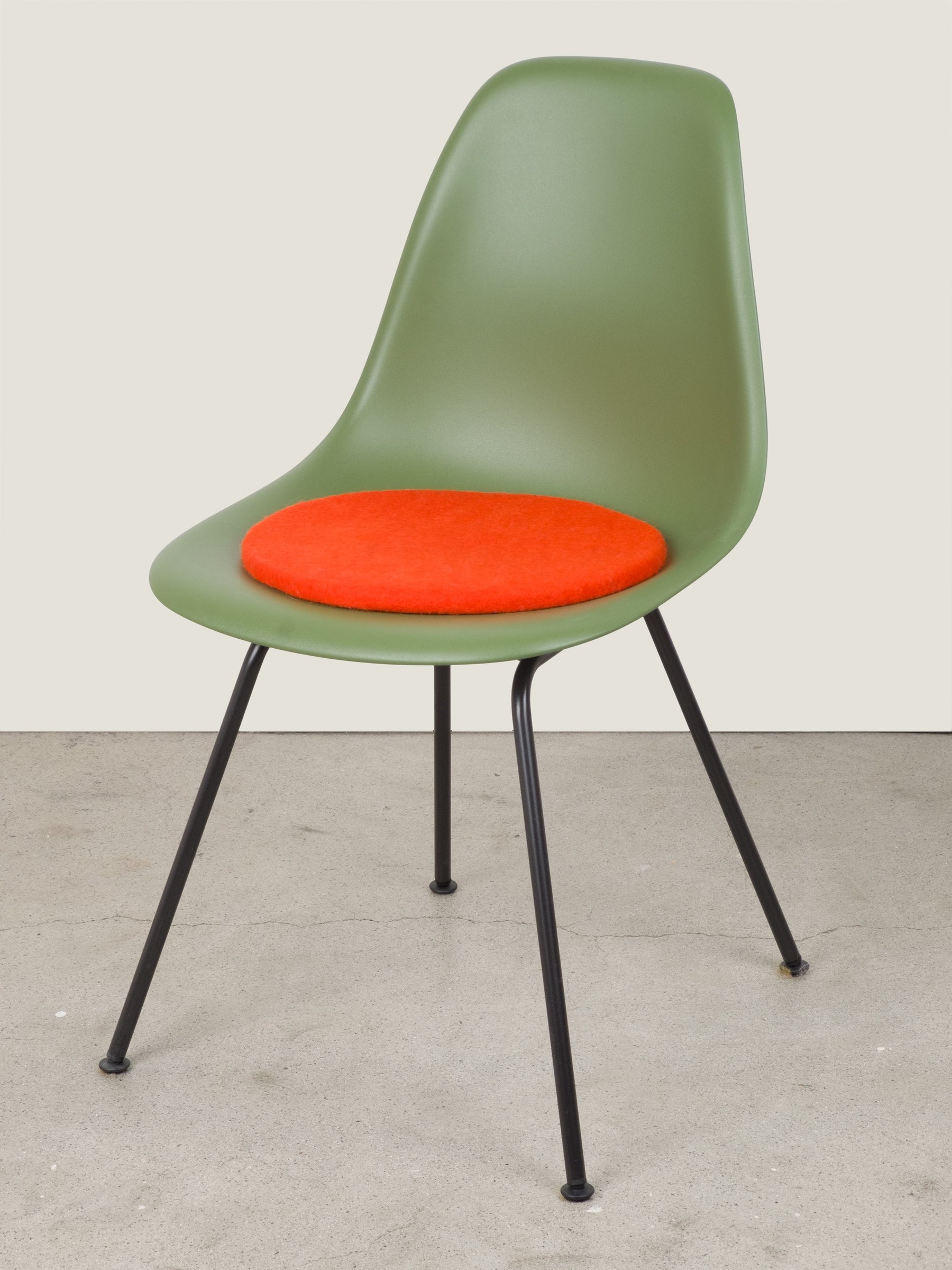 myfelt Mats Filz-Sitzauflage Rotorange Ø 36 cm