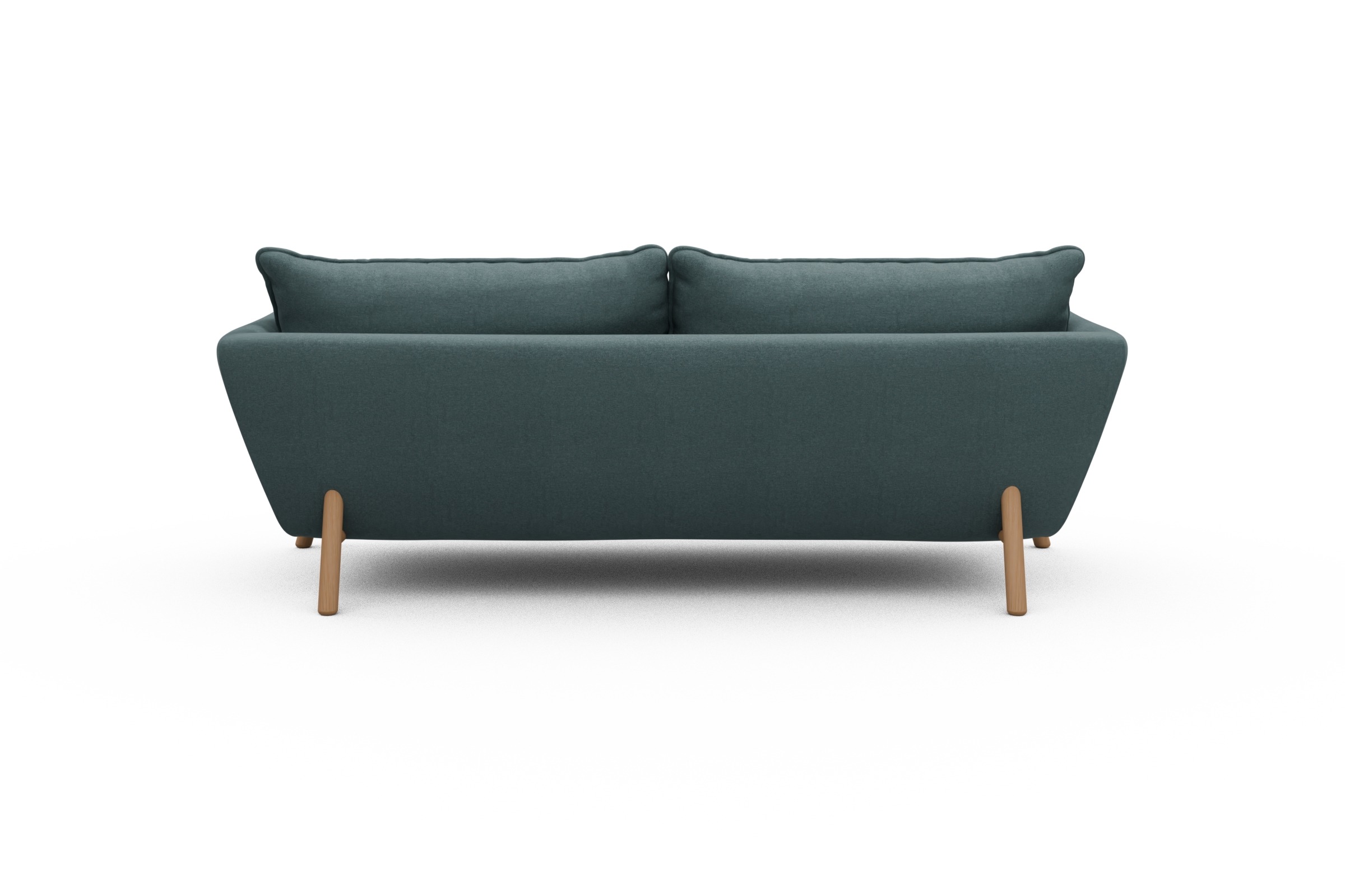 Sofa Emil PREMIUM 3-Sitzer Beinfarbe Eiche Natur Satya-Niagara
