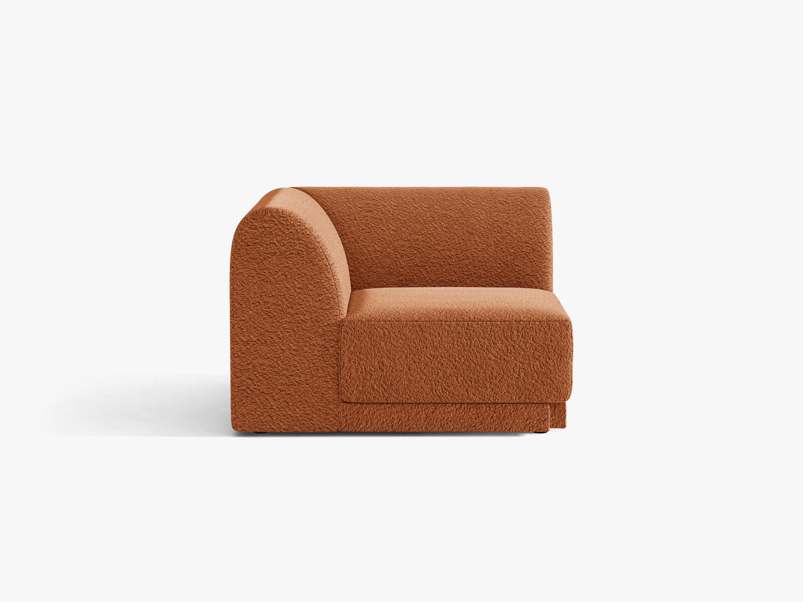 Micadoni Modul Ecke Miley Boucle Baloo Terrakotta