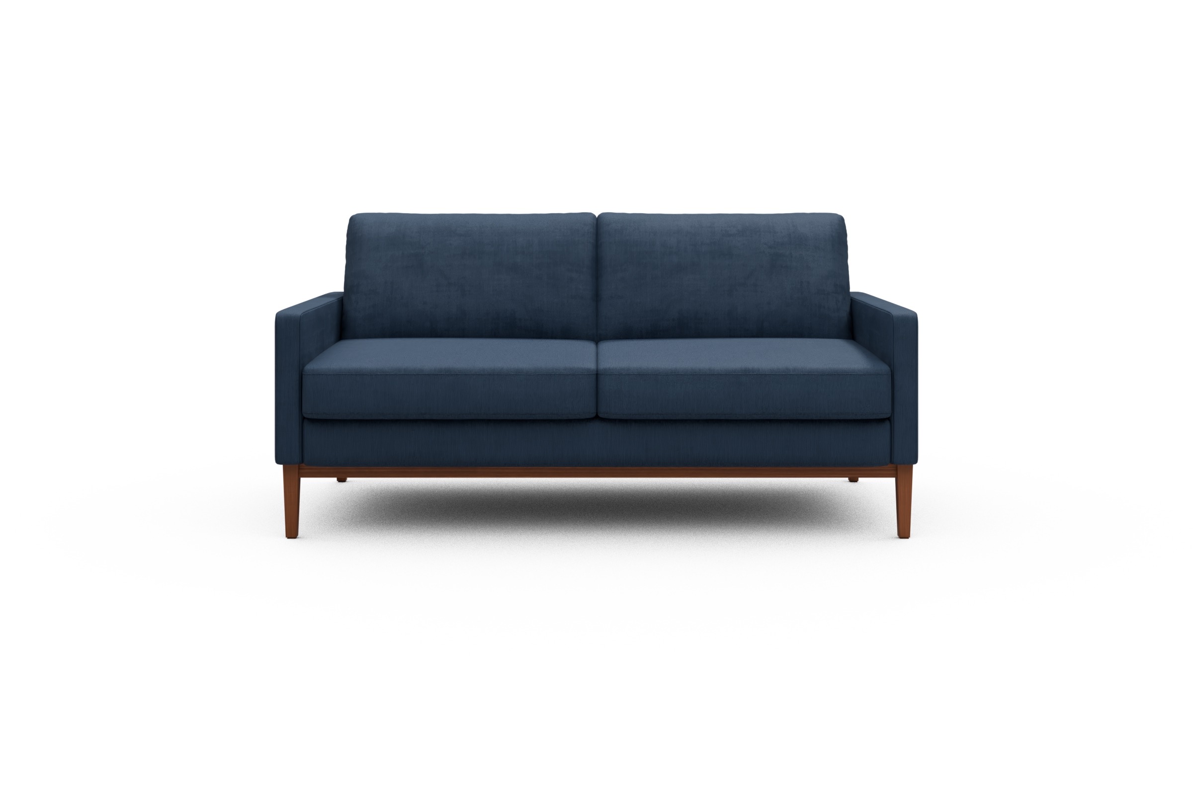 Skandi Home Sofa Bodo 2,5-Sitzer Cordufine-Royal-Blue moebelfaktor
