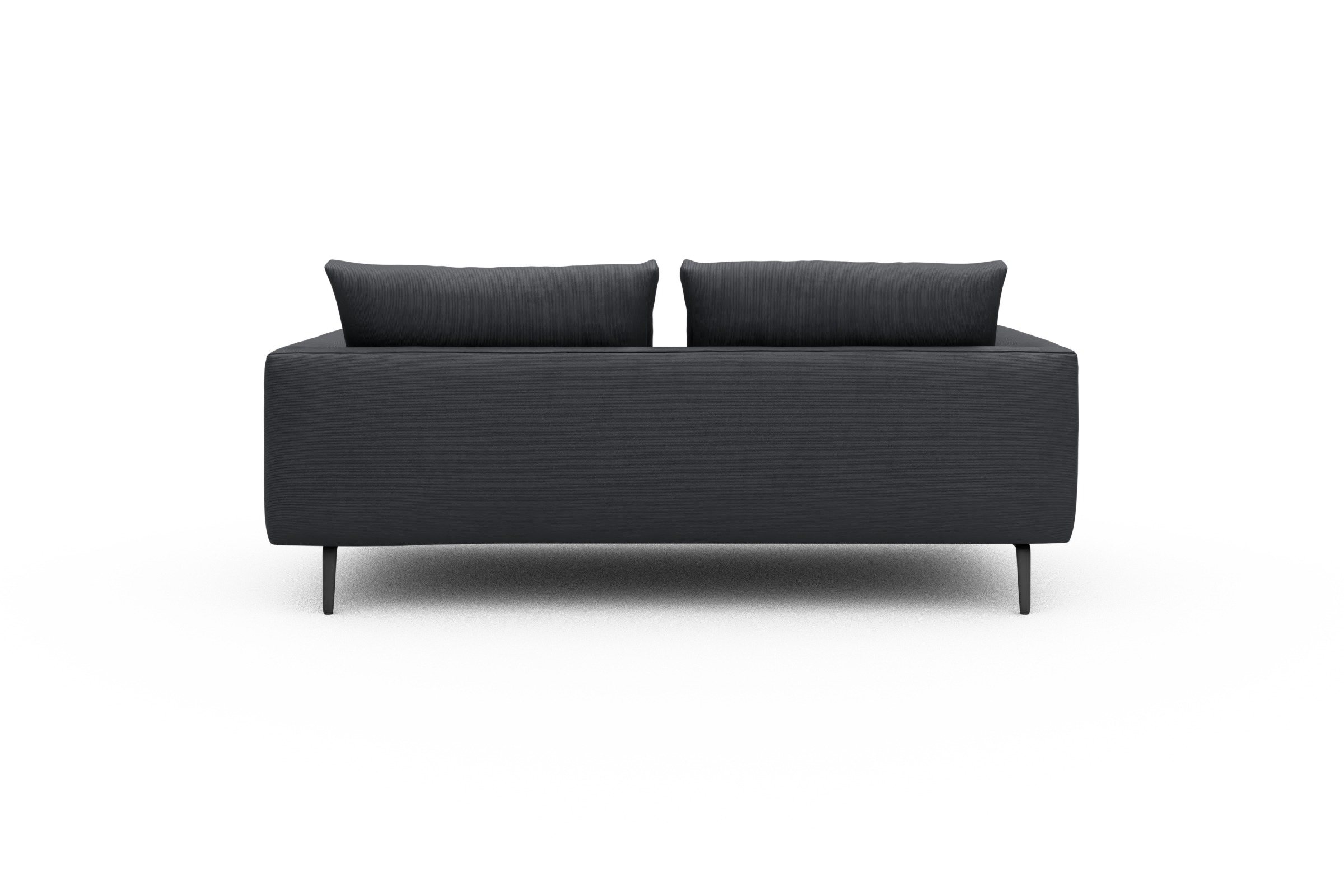 Sofa Karl 2-5-Sitzer Cordufine-Slate-Grey