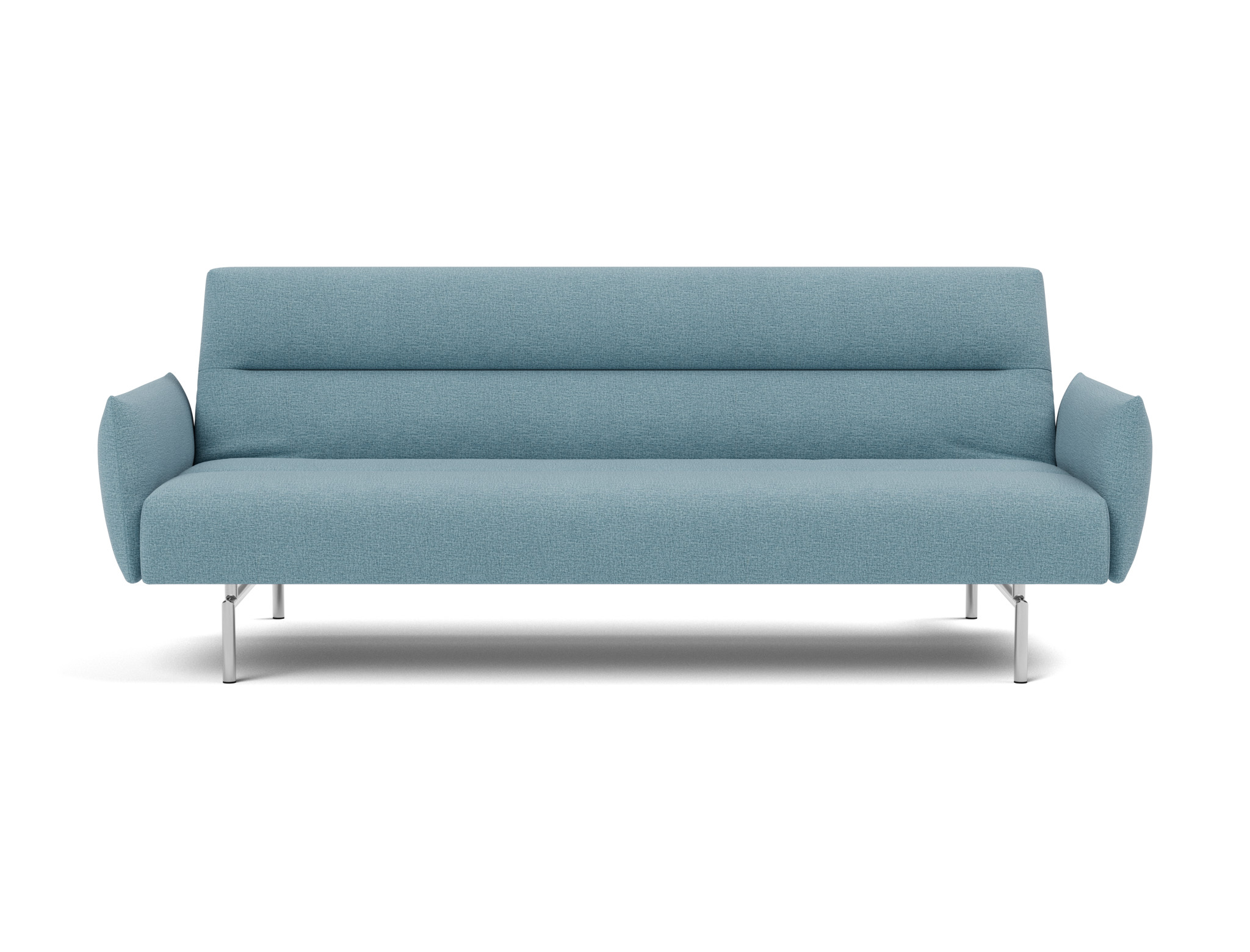 Schlafsofa Jillis mit Armlehnen Flachgewebe Mixed Dance 525-Light-Blue