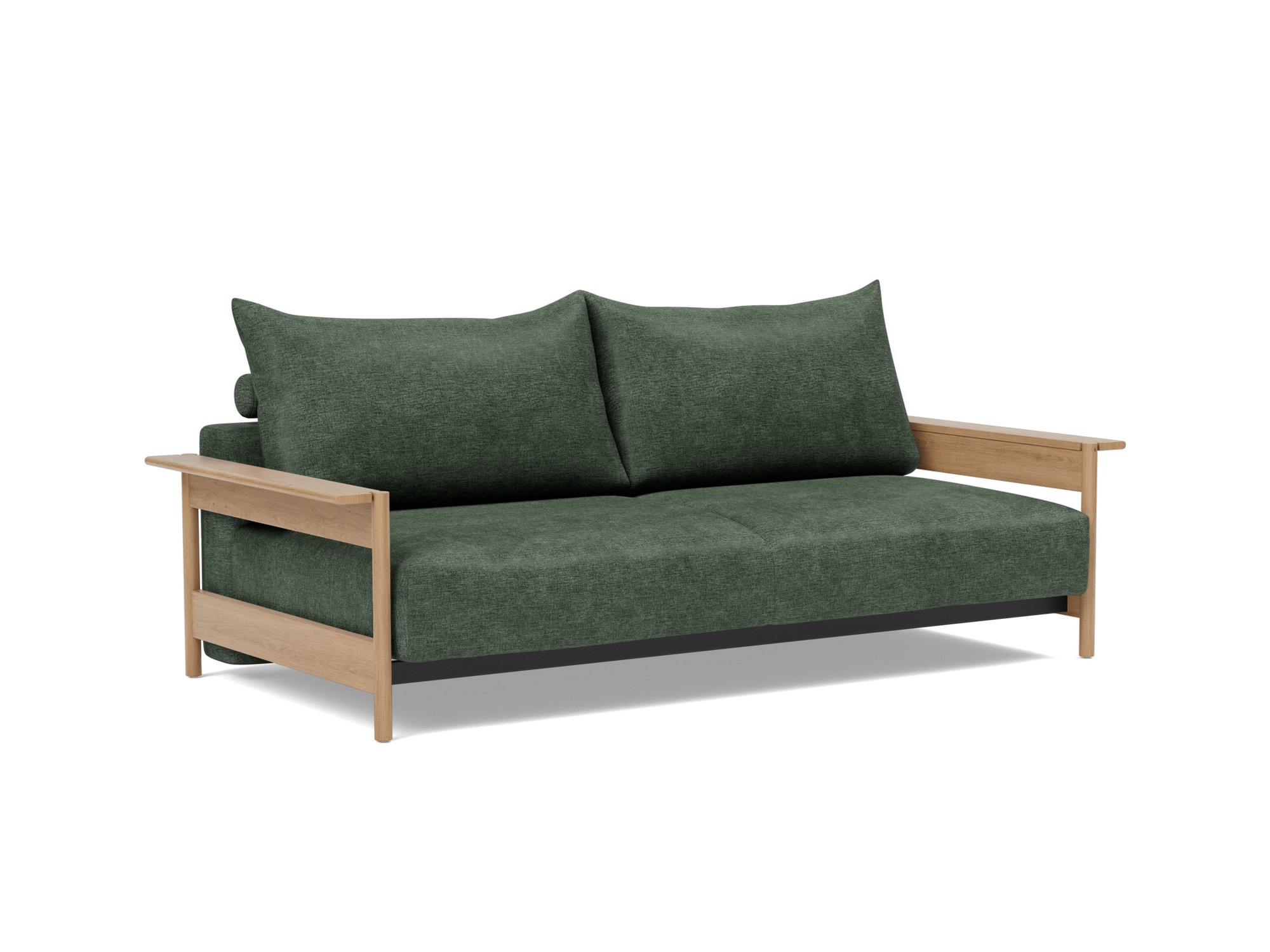 Schlafsofa Malloy Wood Flachgewebe Avella 281-Pine-Green