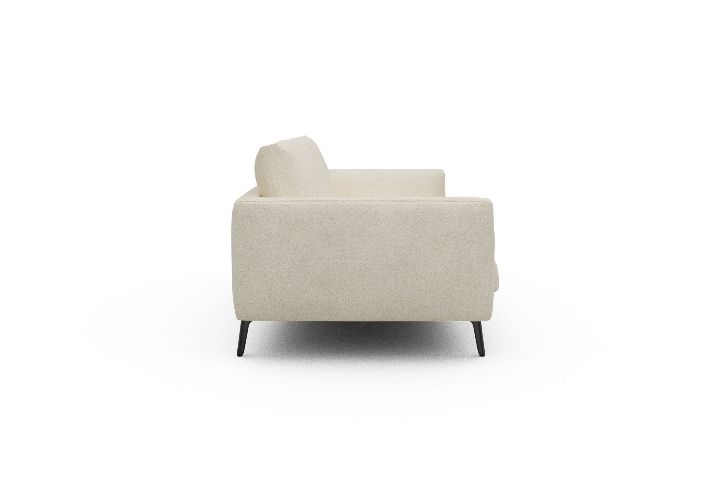 Sofa Karl 3-Sitzer Boucle-Off-White