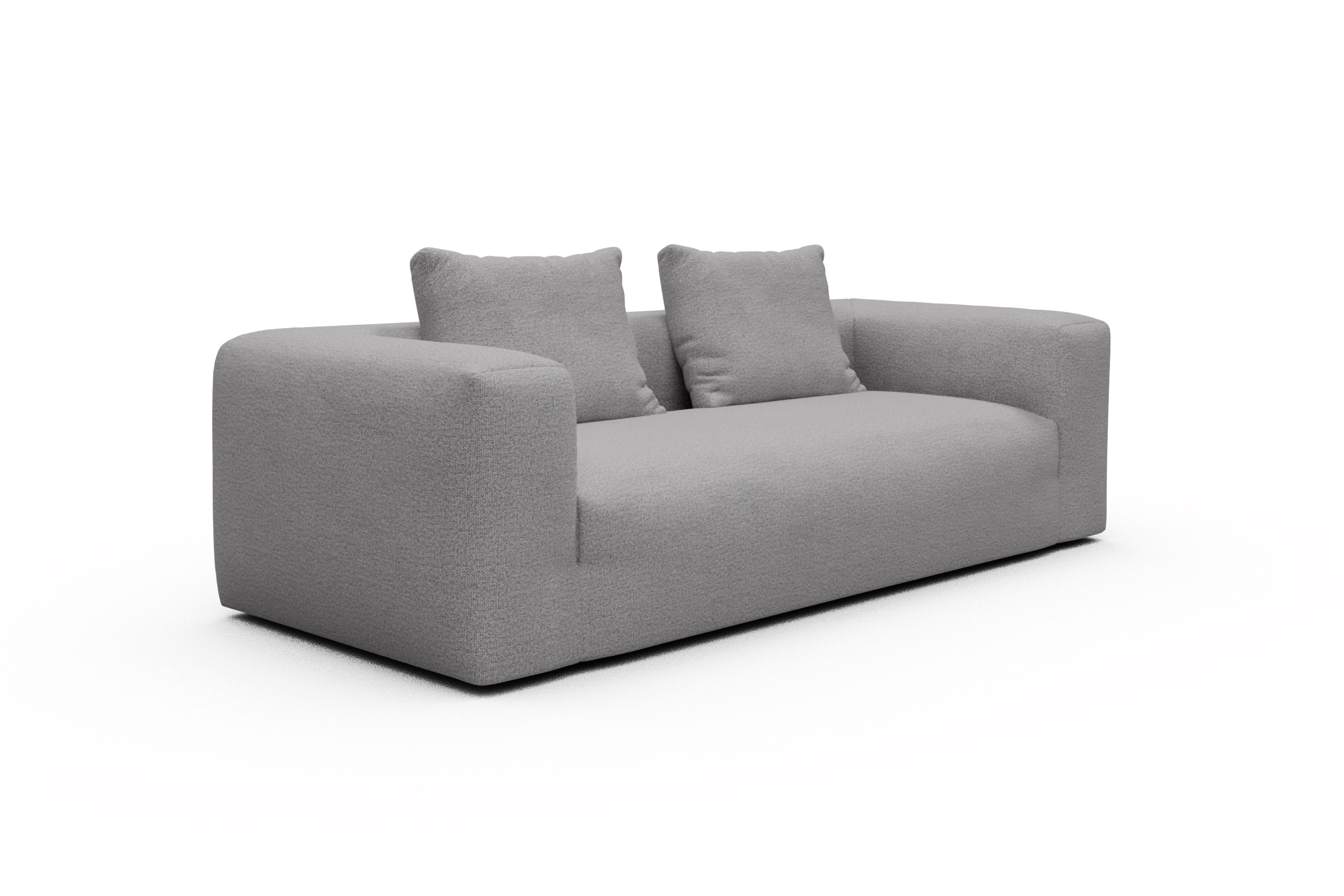 Sofa Fred 3-Sitzer Sama-Grey