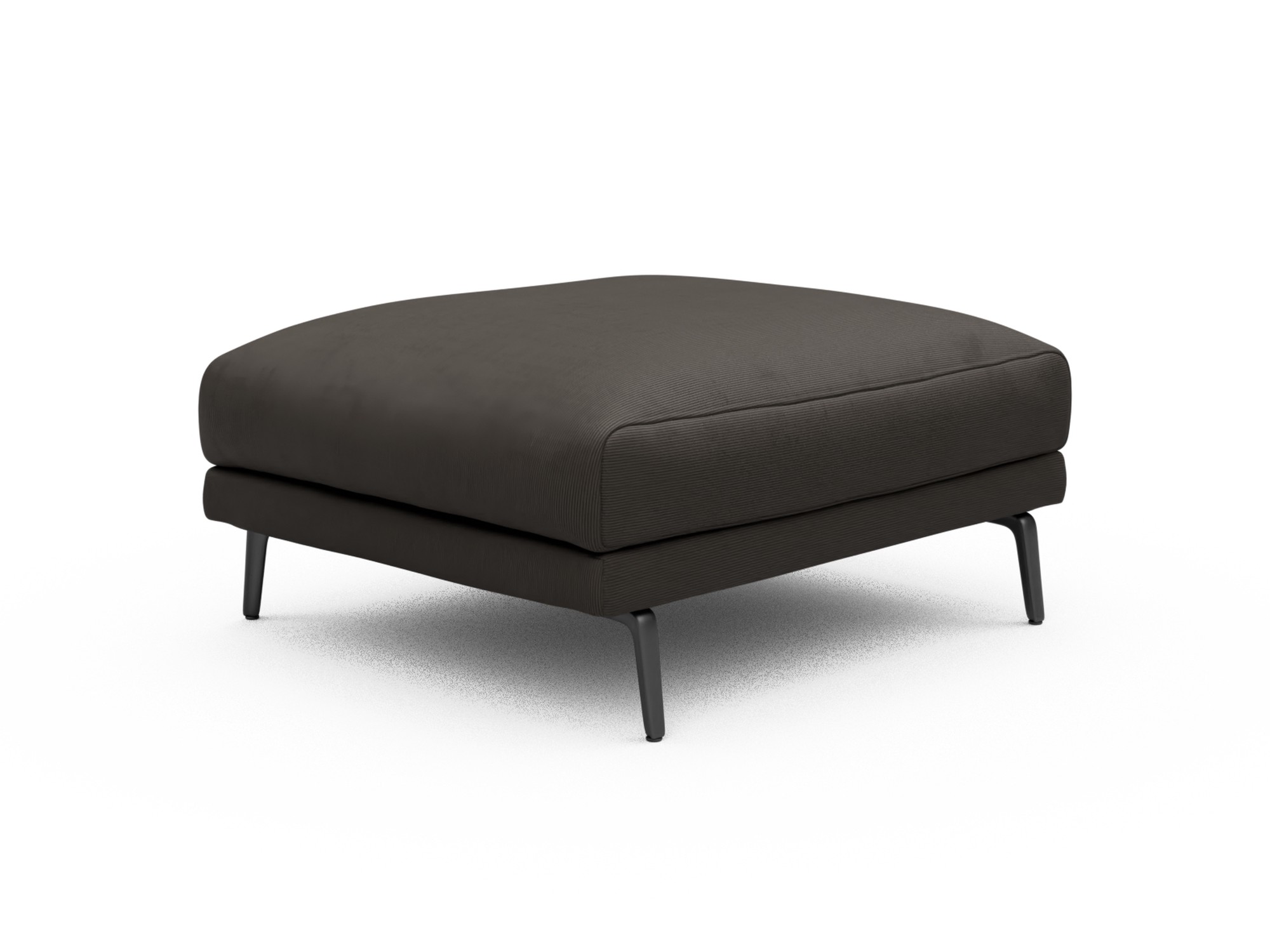 Skandi Home Ottomane Karl Cordufine-Taupe moebelfaktor