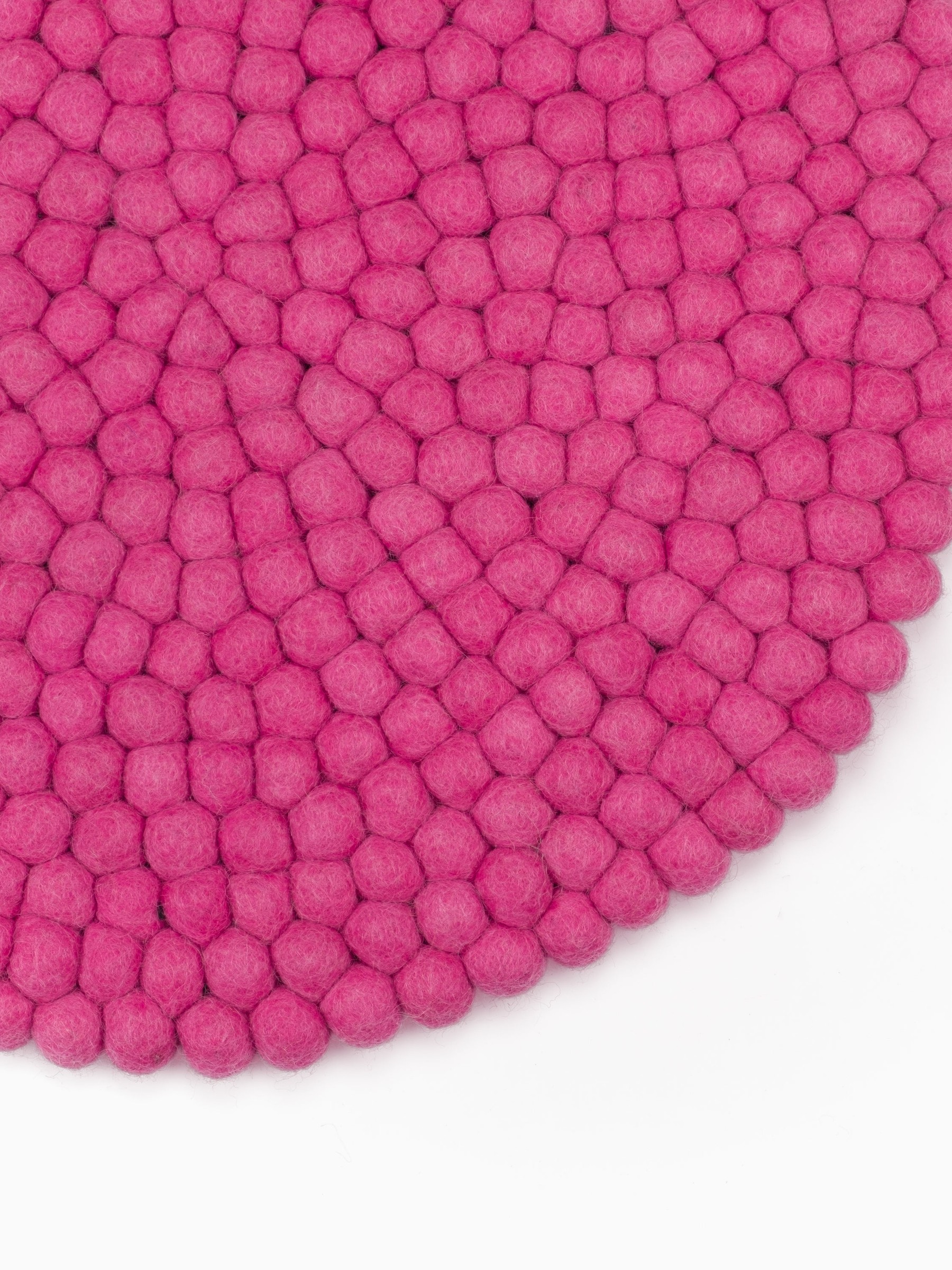 myfelt Lilli Filzkugel-Sitzauflage Pink Ø 36 cm