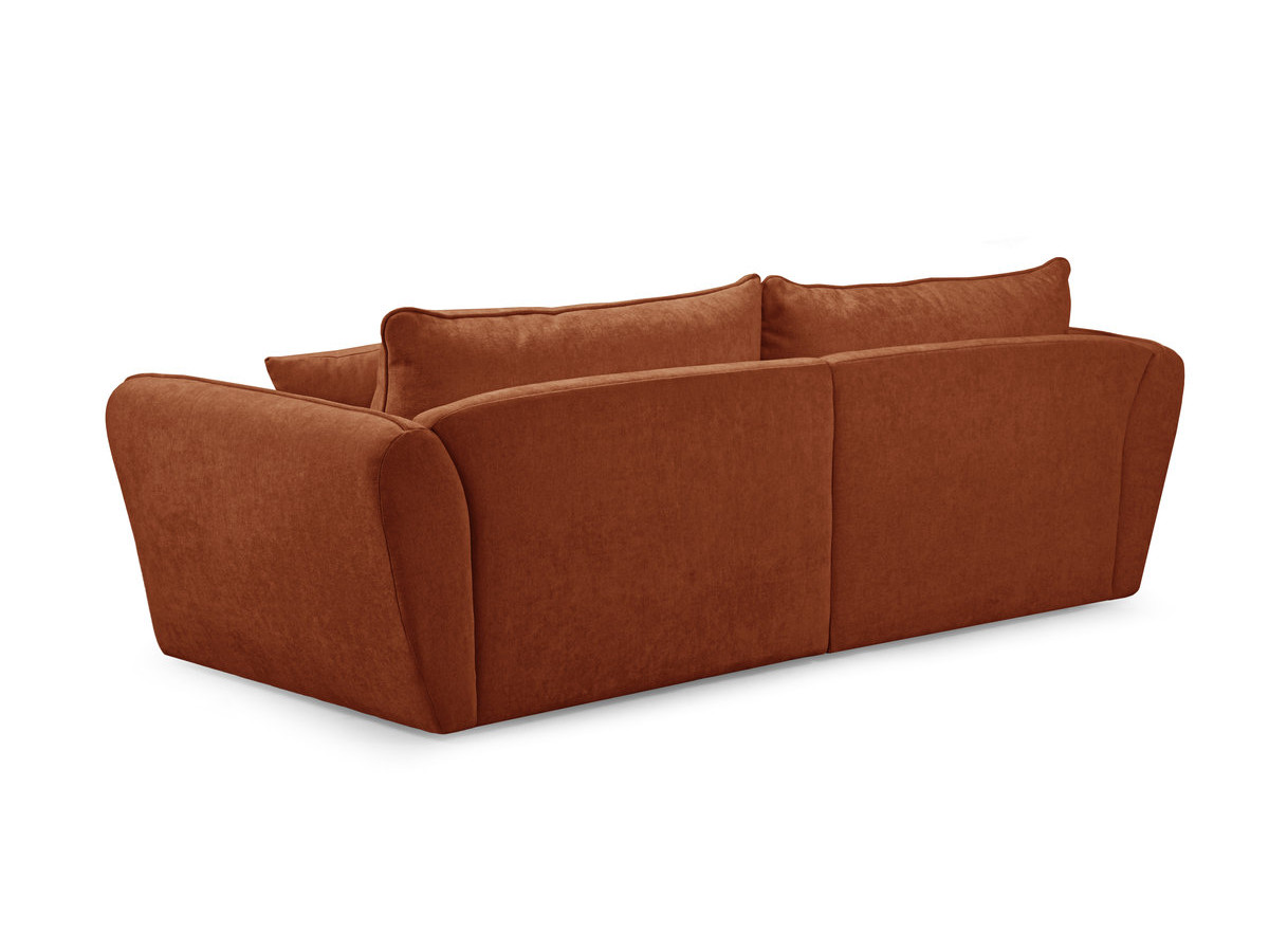 Bobochic Luigi Sofa 3-Sitzer Strukturstoff Orange