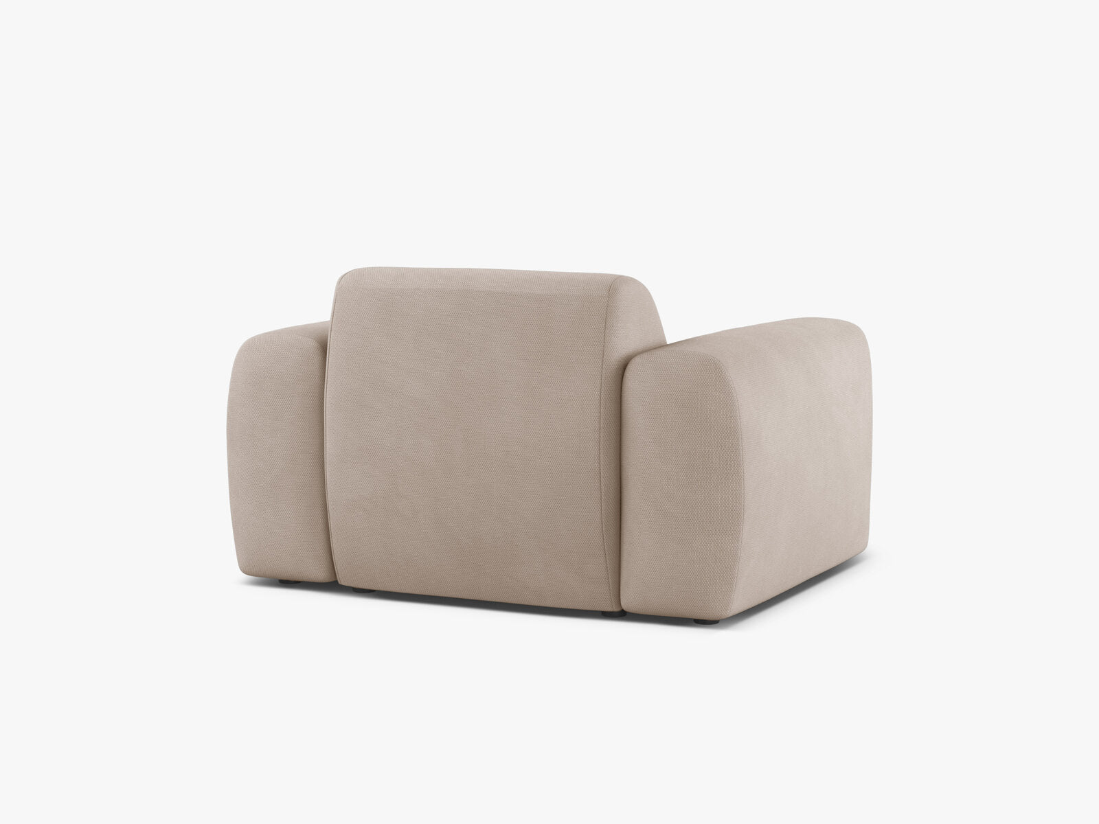 Micadoni Sessel Molino Strukturierter Stoff Rebel Beige