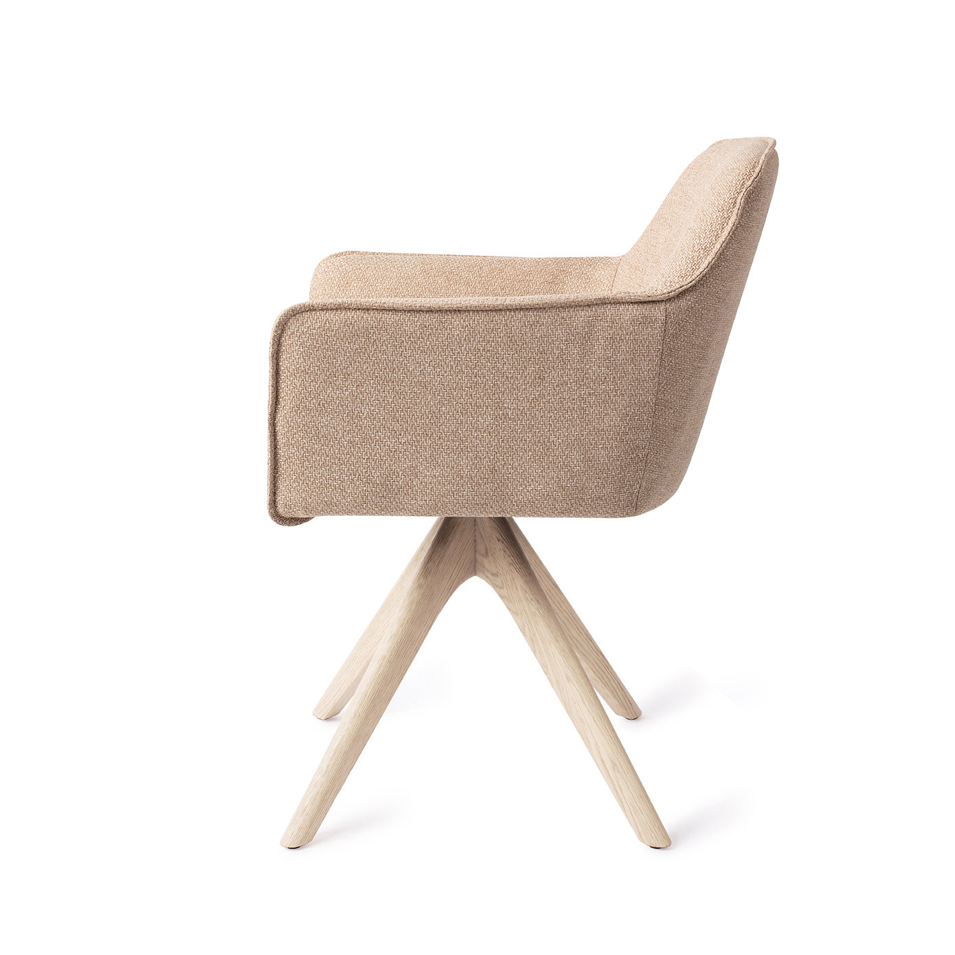 Jesper Home Esszimmerstuhl Hofu Wild Walnut Revolve Eiche gebleicht