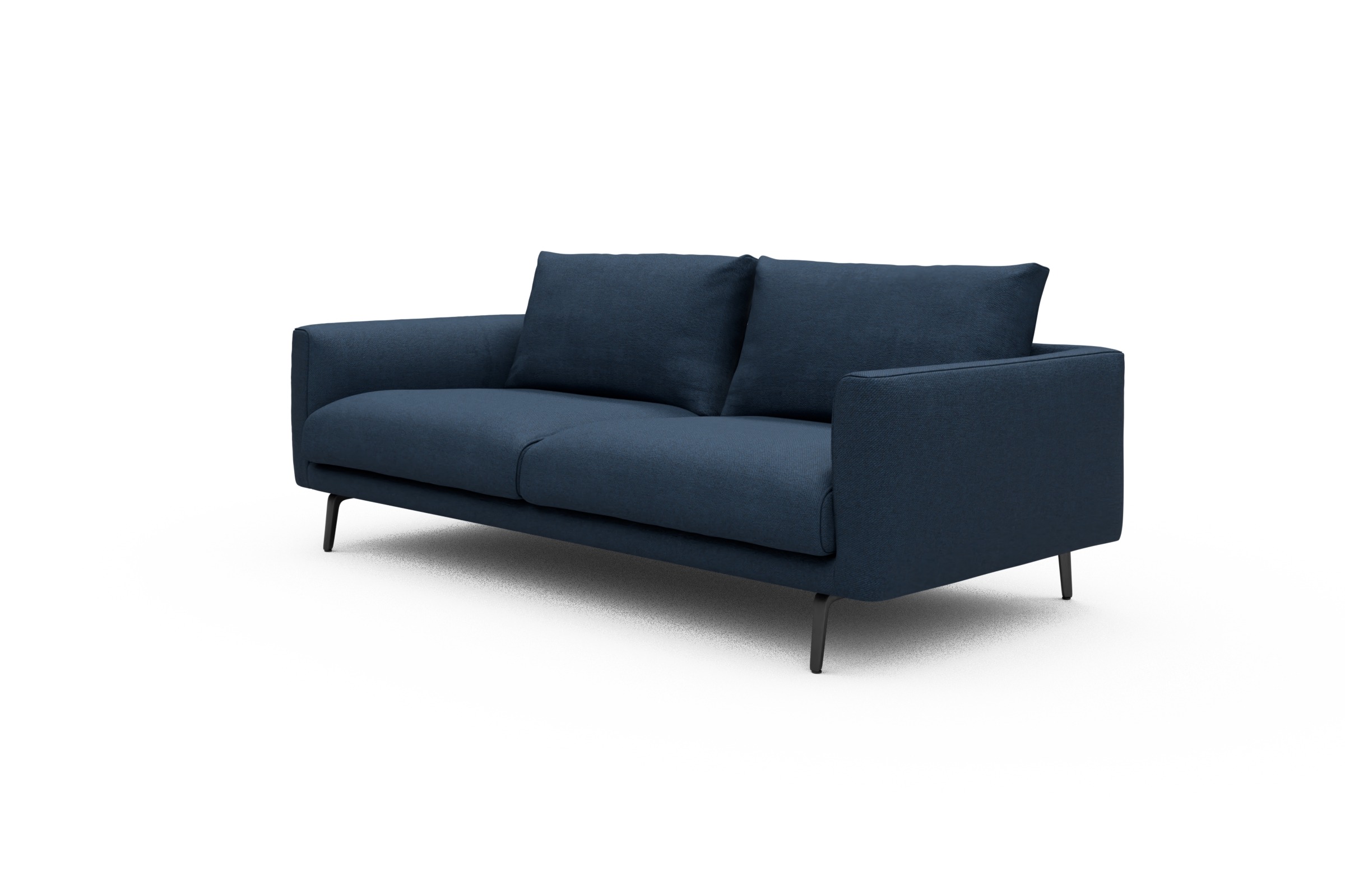 Sofa Karl 3-Sitzer Weda-Blue