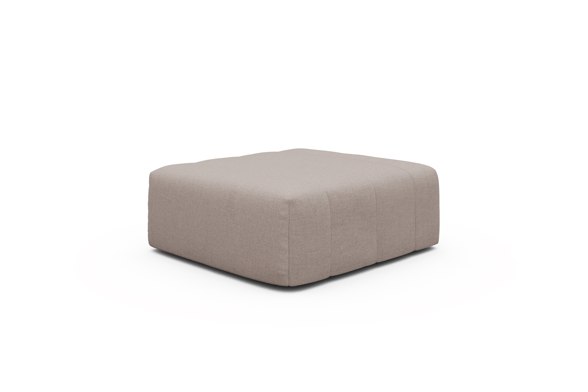 Sitzhocker Hugo Ottomane Weda-Sand