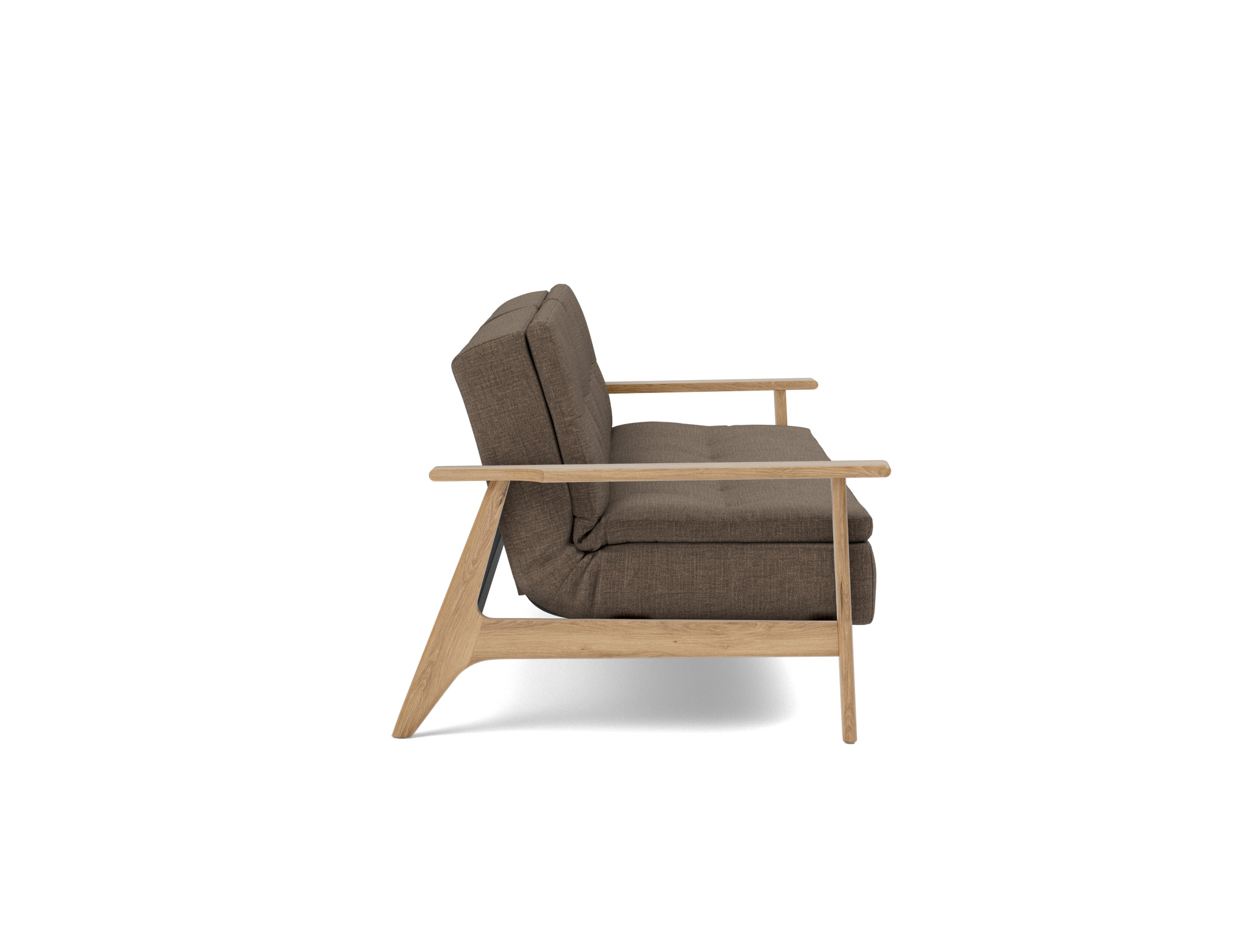 Schlafsofa Dublexo Frej Chenille Esina 411-Cedar-Brown
