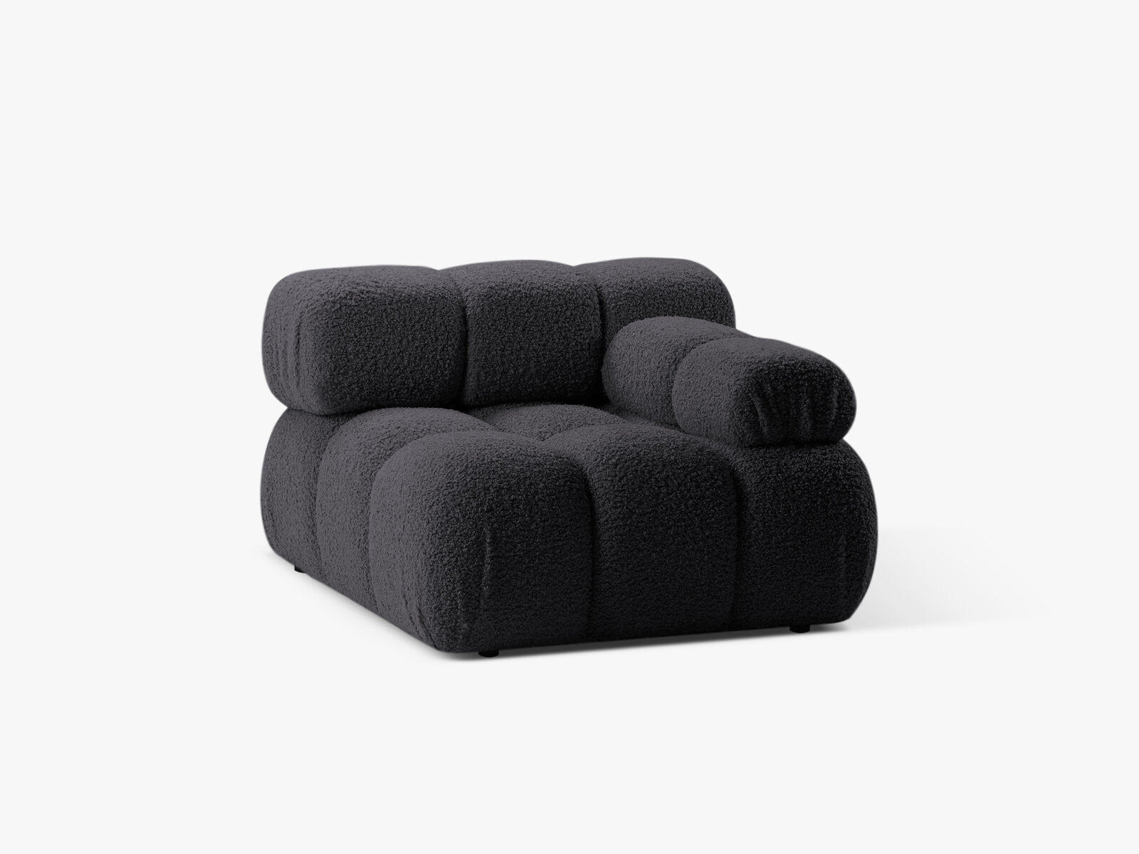 Micadoni Eckmodul Bellis Rechts Boucle Rolf Graphit