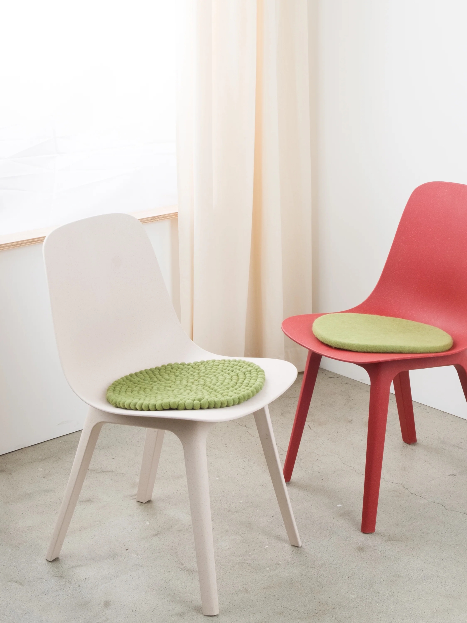 myfelt Kaspar - Filzkugel Sitzauflage rund