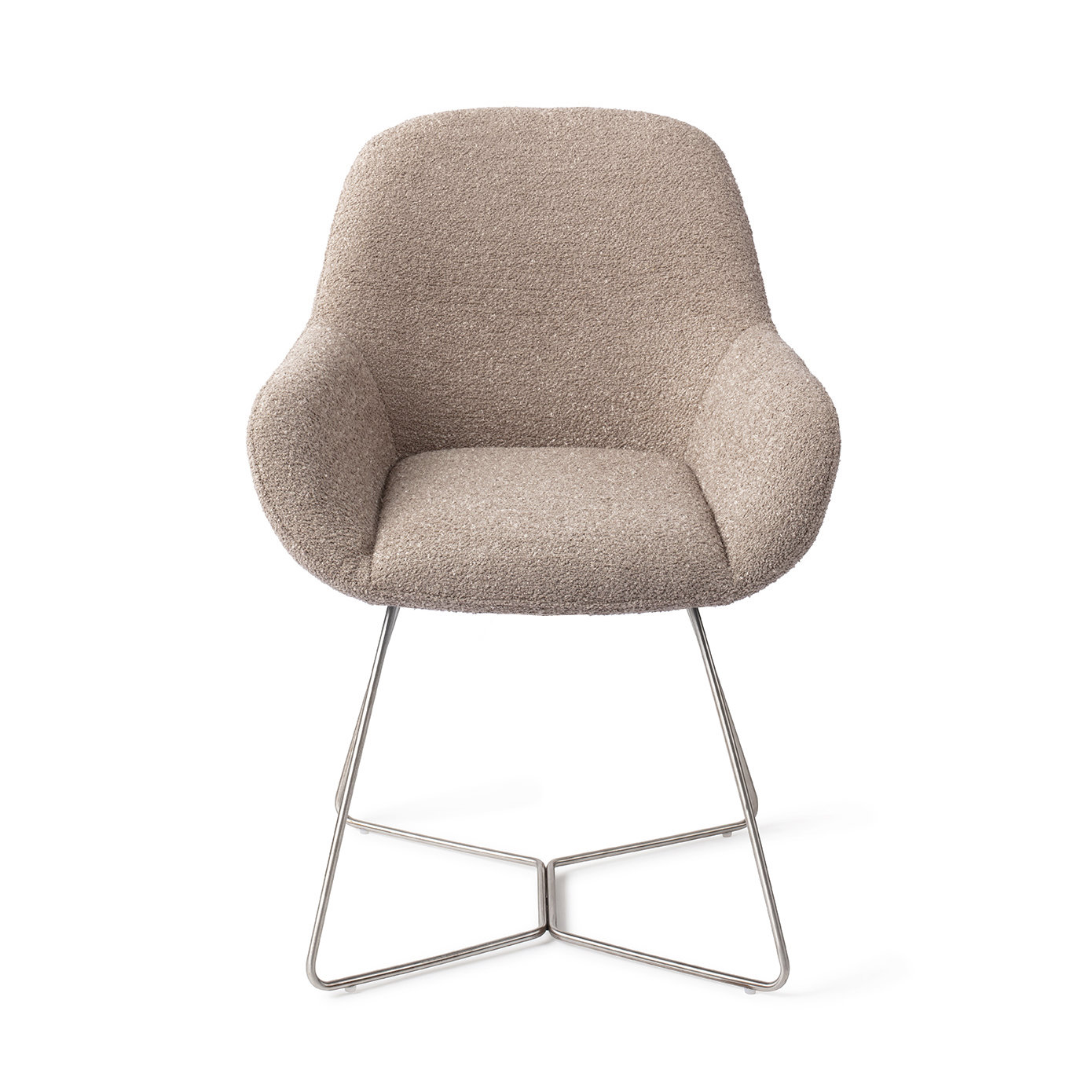 Jesper Home Esszimmerstuhl Kushi Stone Haze Beehive Stahl