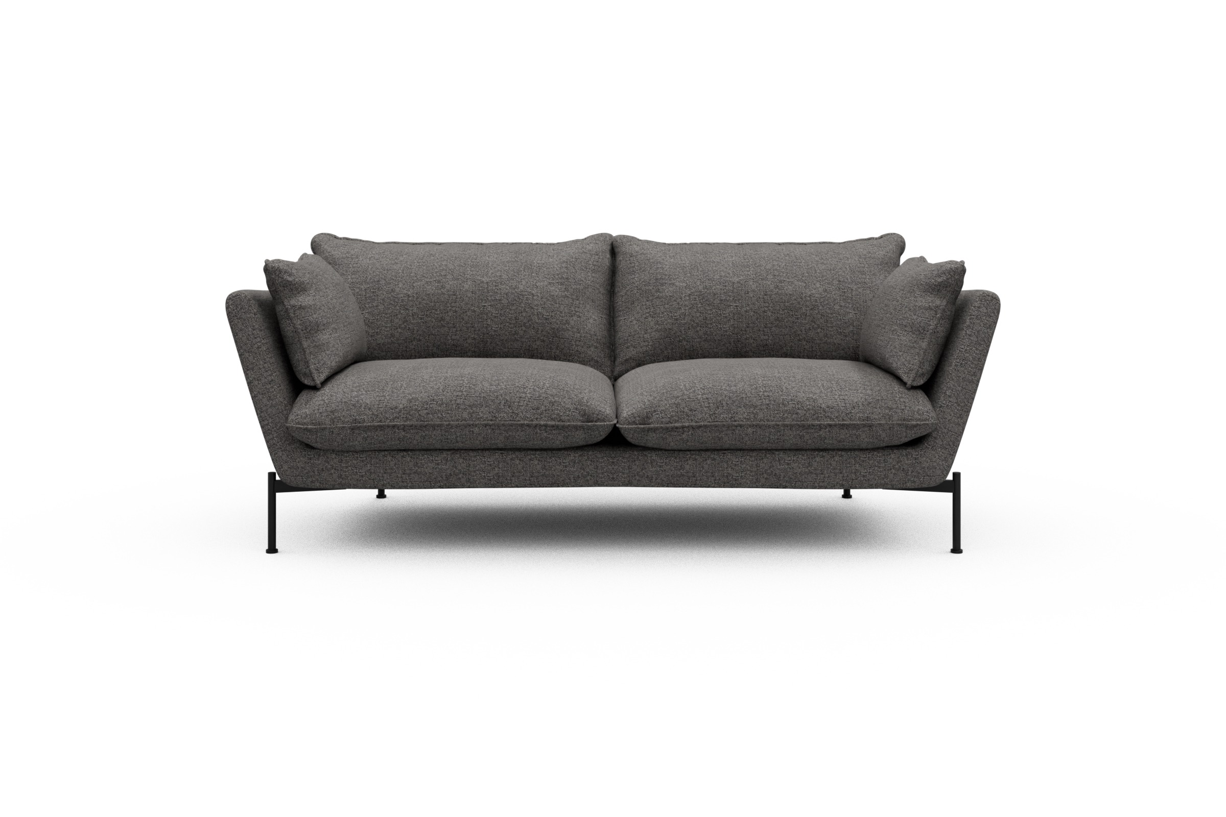 Skandi Home Sofa Anton PREMIUM 2-Sitzer Carreno-Salt-and-Pepper moebelfaktor