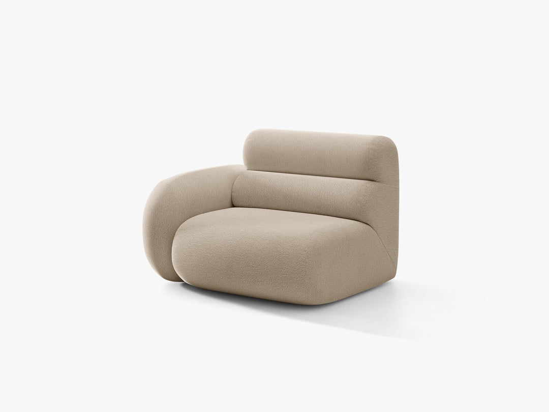 Micadoni Neo Sofamodul Links Boucle Baloo Beige
