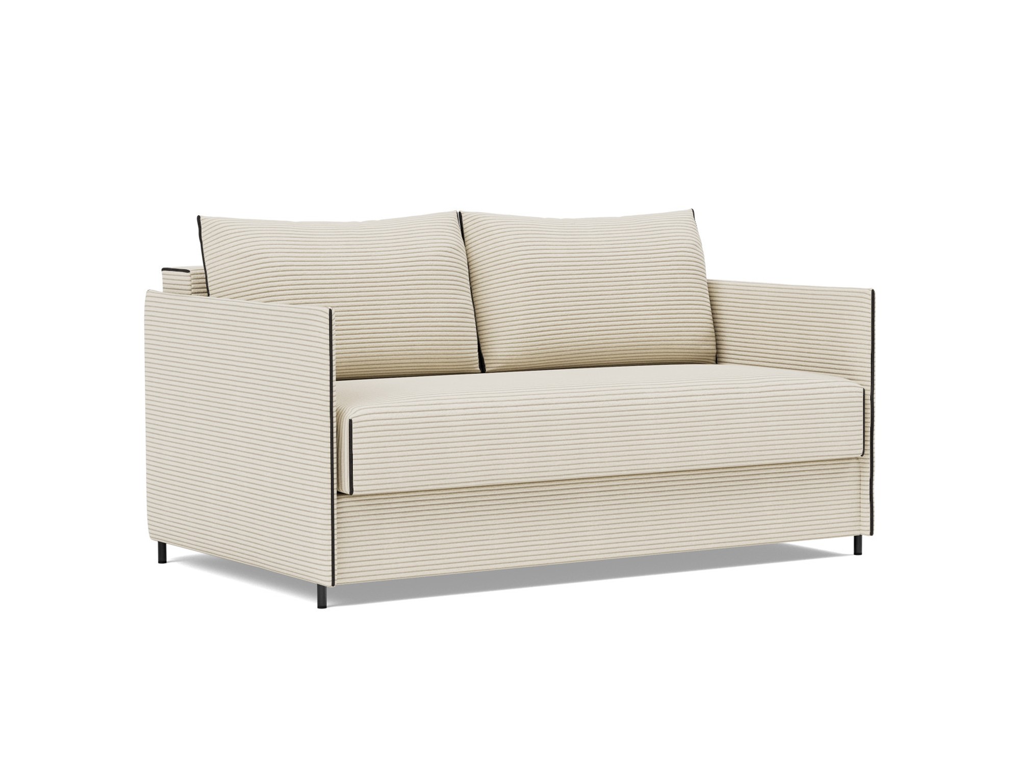 Schlafsofa Luoma Kord Corduroy 594-Ivory