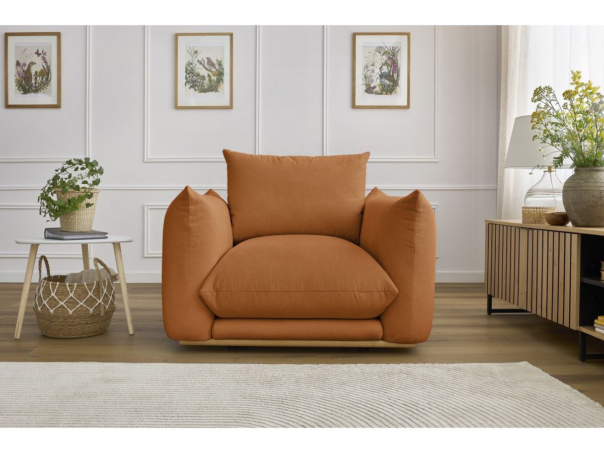 Bobochic Ernest Sessel Stoff Orange