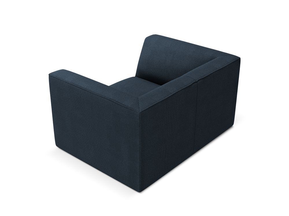 Cosmopolitan Design Sessel Siena Strukturierter Stoff Ottawa Marineblau