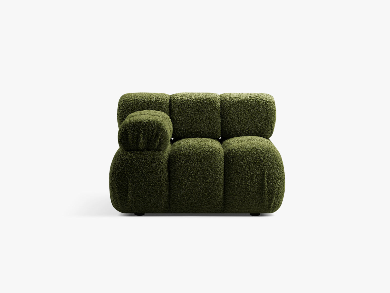 Micadoni Eckmodul Bellis Links Boucle Rolf Grün