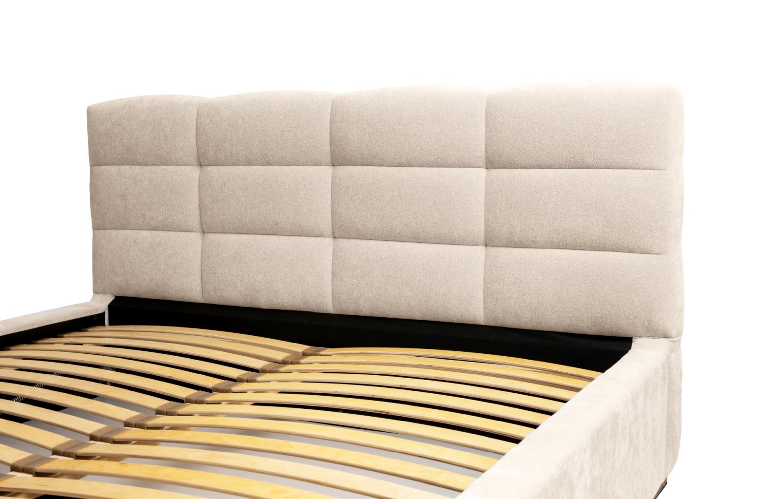 Polsterbett Navo Chenille 140x200 mit Metallrahmen Ditra-New 20