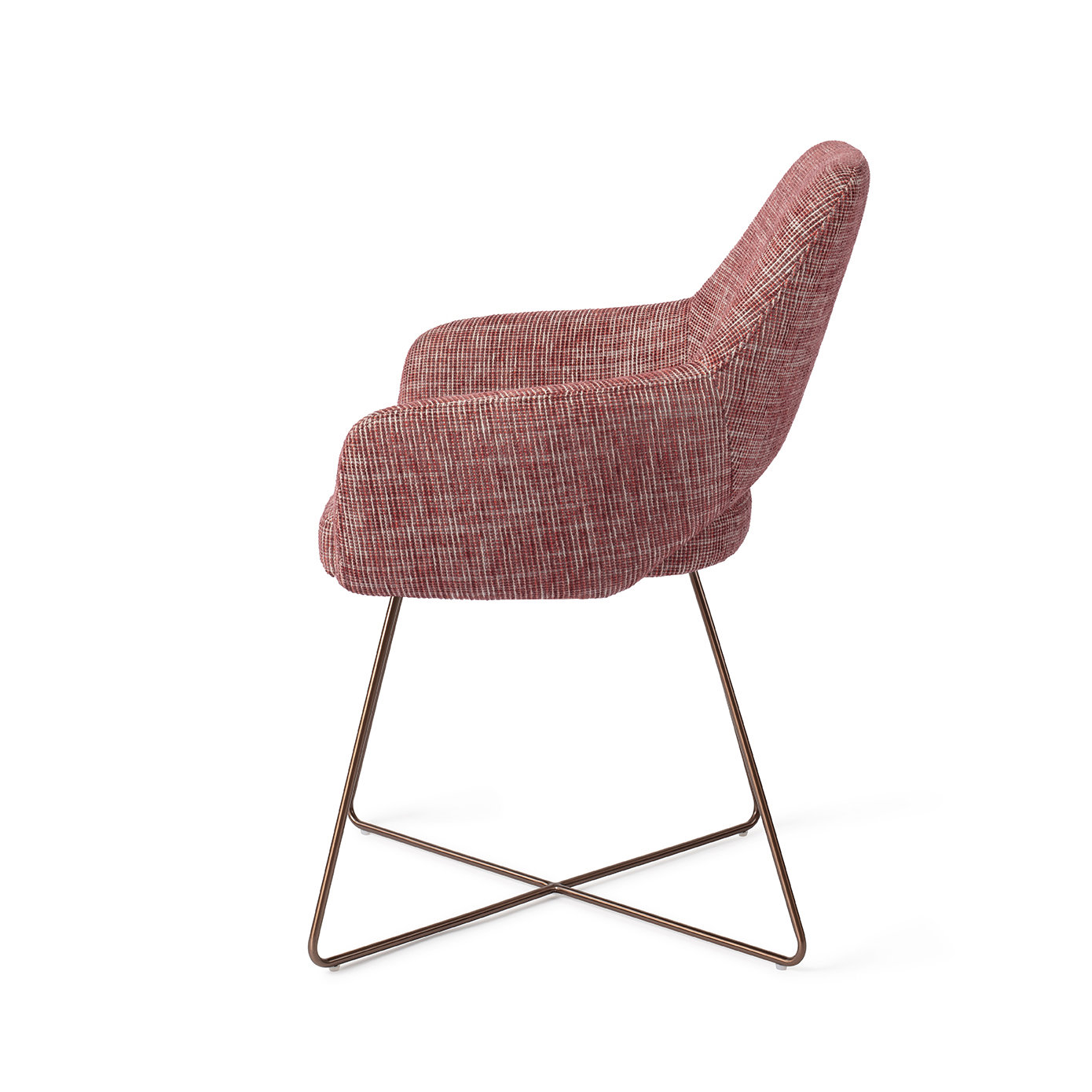 Jesper Home Esszimmerstuhl Yanai Berry Bars Cross Rose